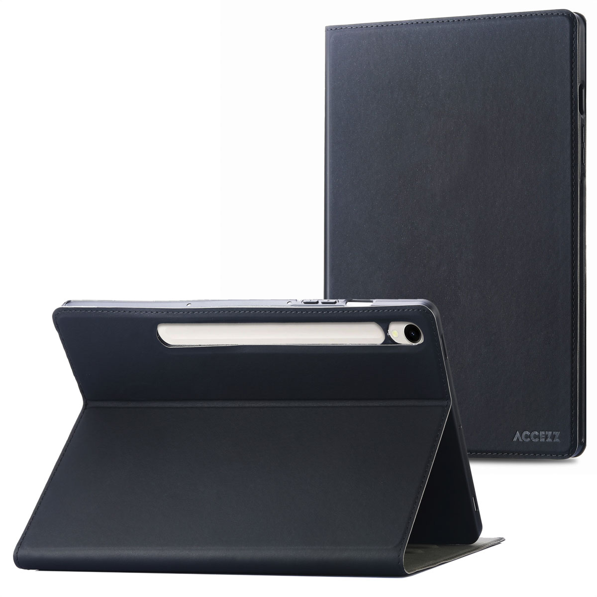 Accezz Coque tablette Classic Samsung Galaxy Tab S10 Ultra / Tab S9 Ultra - Noir