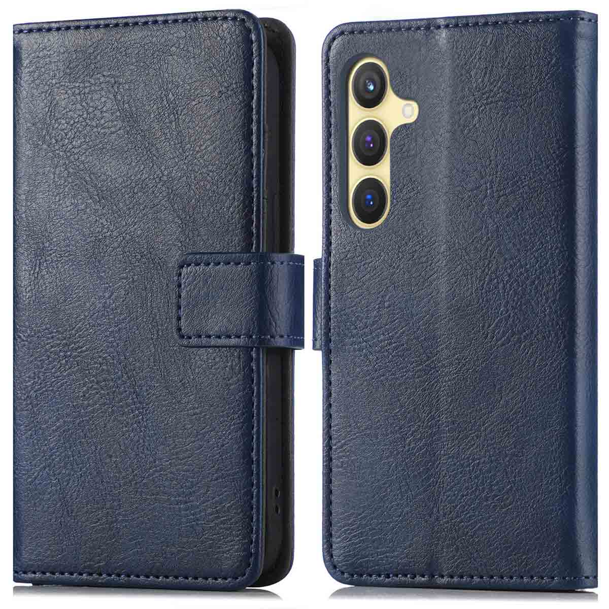 imoshion Luxe Bookcase voor de Samsung Galaxy S24 Plus - Donkerblauw
