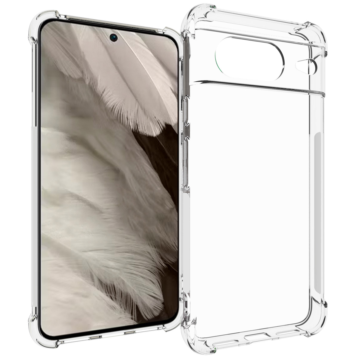 imoshion Shockproof Case voor de Google Pixel 8 - Transparant