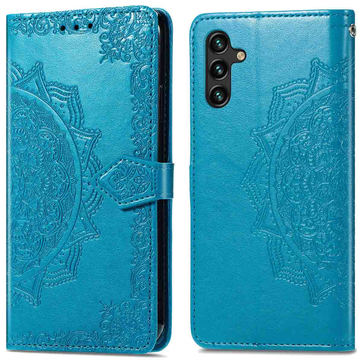 imoshion Mandala Bookcase voor de Samsung Galaxy A25 (5G) - Turquoise
