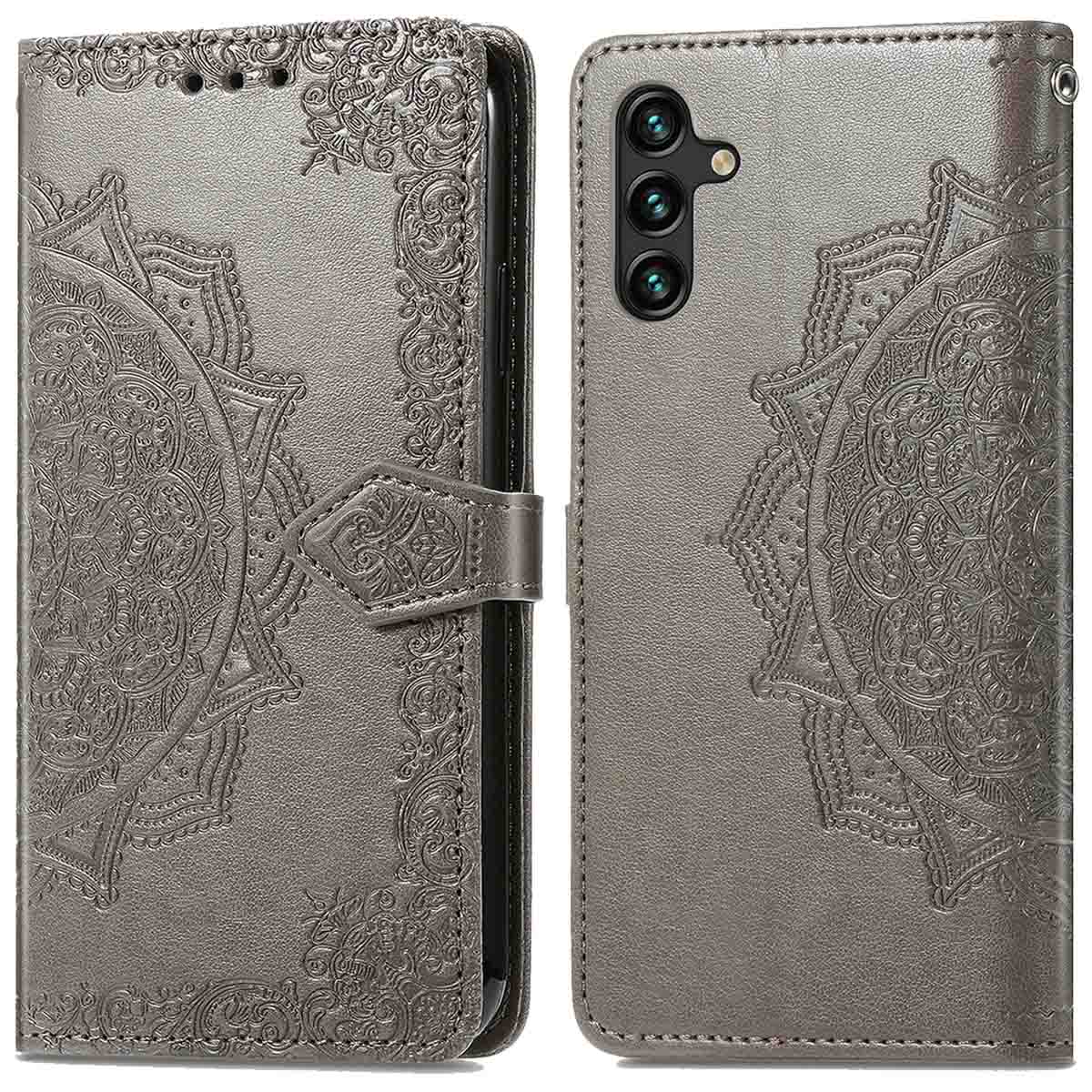 imoshion Mandala Bookcase voor de Samsung Galaxy A25 (5G) - Grijs