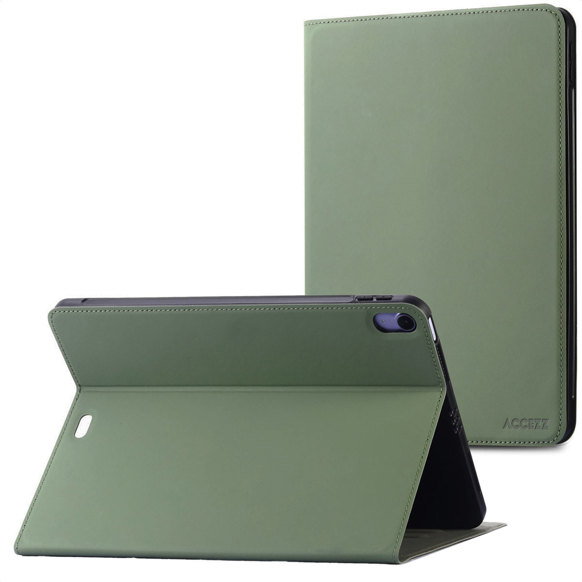 Accezz Coque tablette Classic Apple iPad Air 11 pouces (2026) M4 / (2025) M3 / (2024) M2 / Air 5 (2022) / Air 4 (2020) - Vert