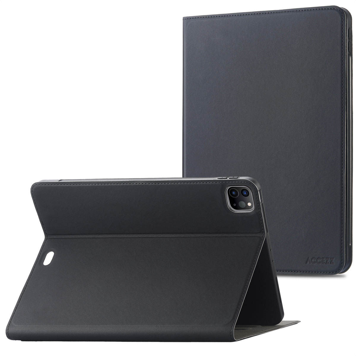 Accezz Coque tablette Classic Apple iPad Pro 12.9 (2020/2021/2022) - Noir