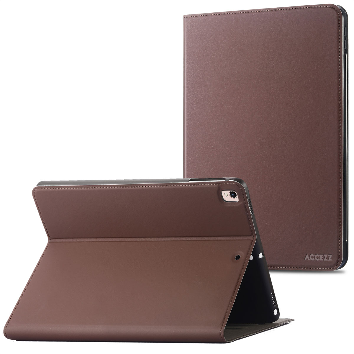 Accezz Classic Tablet Case voor de Apple iPad 6 (2018) 9.7 inch / iPad 5 (2017) 9.7 inch / Air 2 (2014)/Air 1 (2013) - Bruin