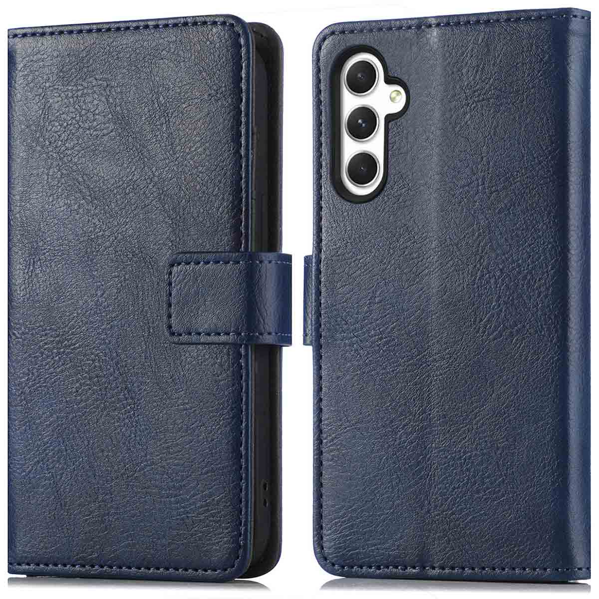 imoshion Luxe Bookcase voor de Samsung Galaxy A25 (5G) - Donkerblauw