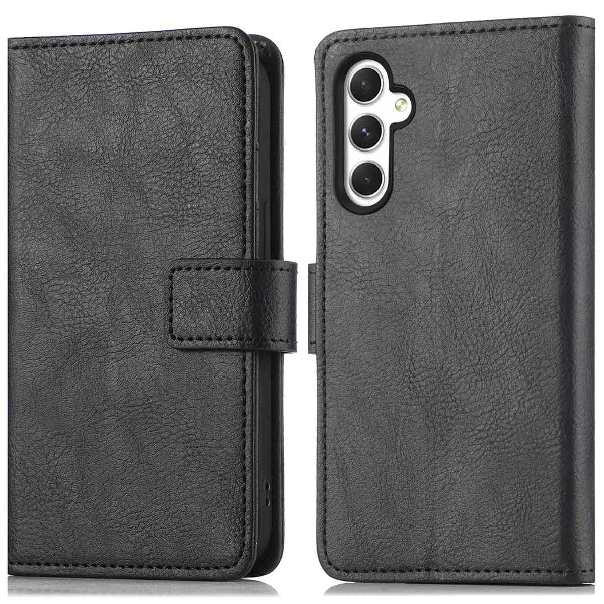 imoshion Luxe Bookcase voor de Samsung Galaxy A25 (5G) - Zwart