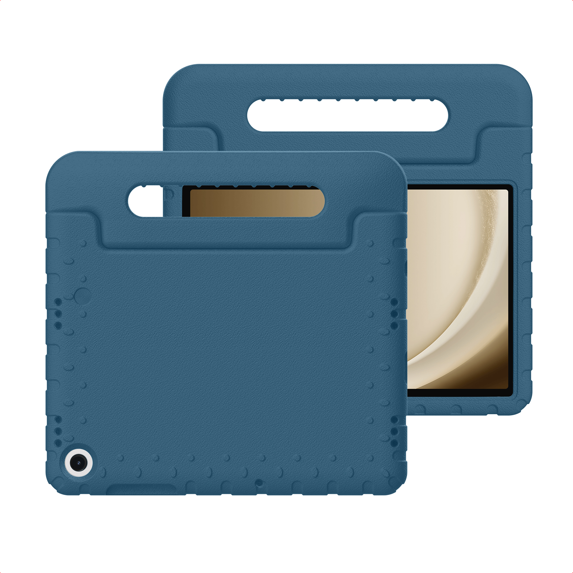 imoshion Kidsproof Backcover met handvat voor de Samsung Galaxy Tab A11 Plus / A9 Plus - Donkerblauw