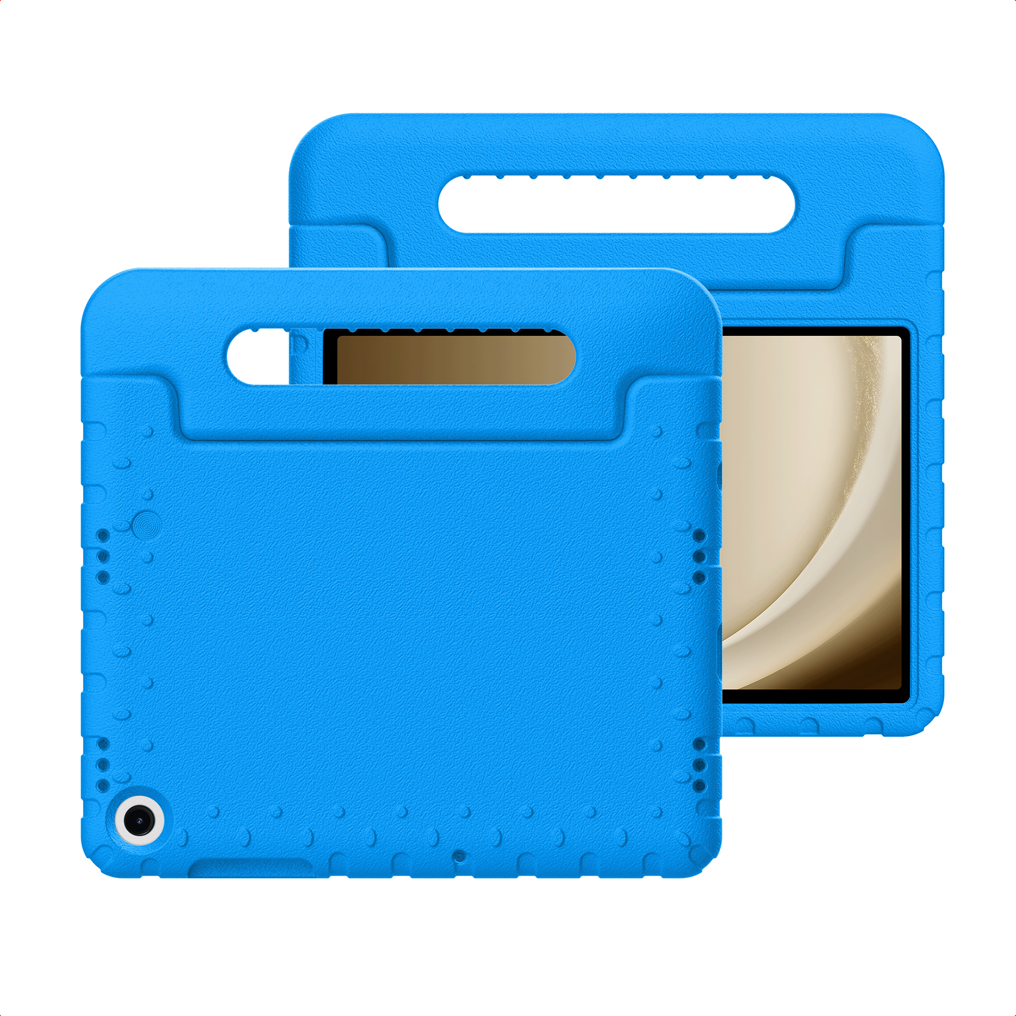 imoshion Kidsproof Backcover met handvat voor de Samsung Galaxy Tab A11 Plus / A9 Plus - Blauw