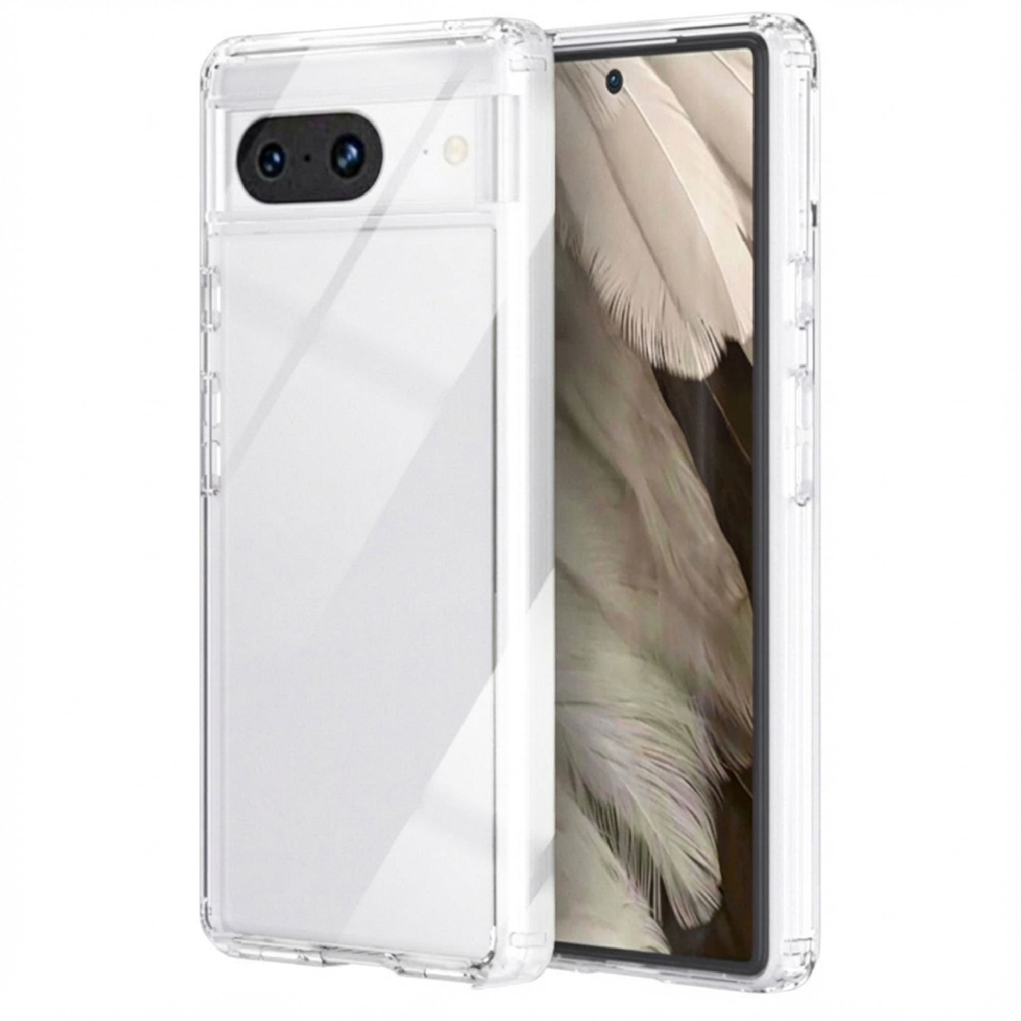 Accezz Xtreme Impact Backcover voor de Google Pixel 8 - Transparant