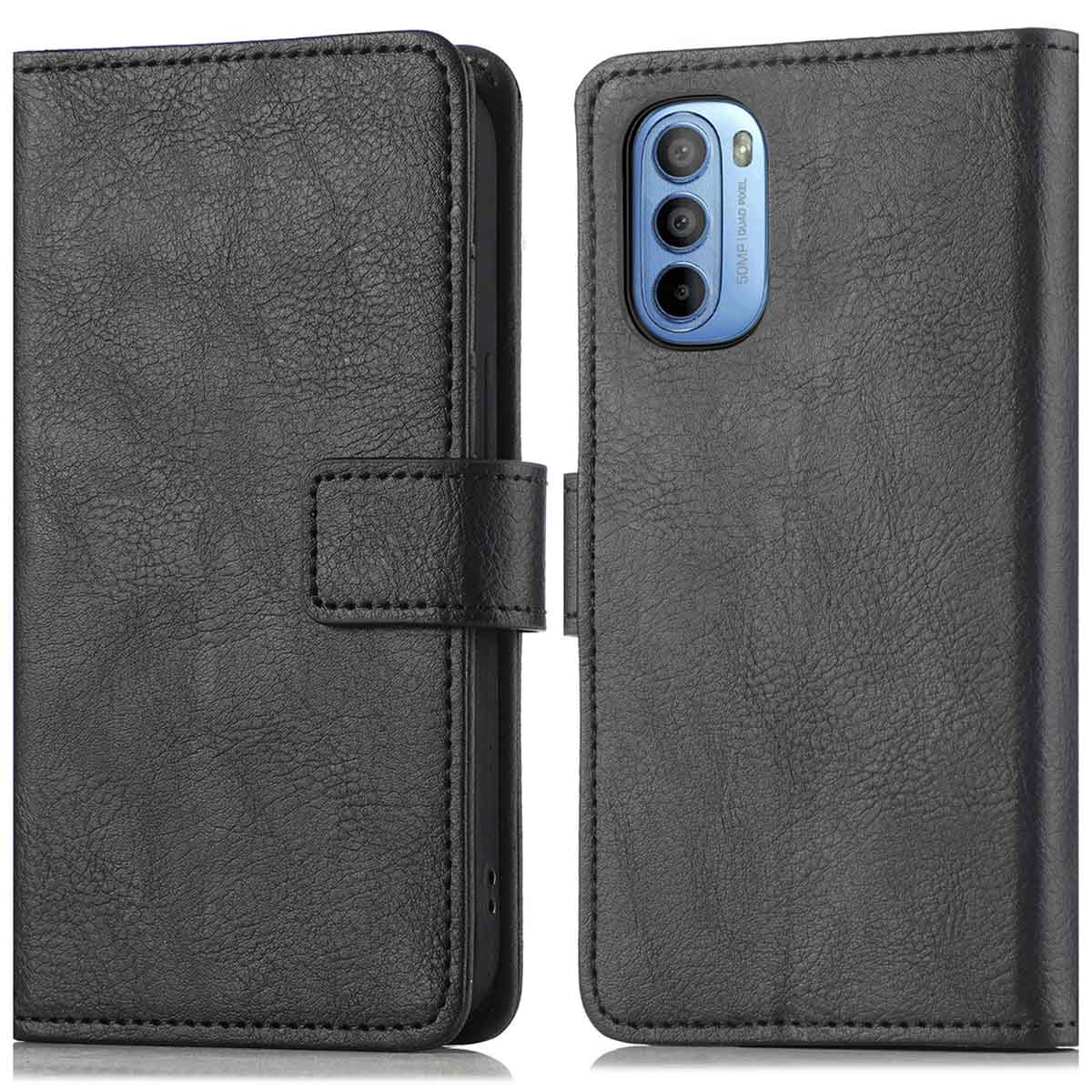 imoshion Luxe Bookcase voor de Motorola Moto G14 - Zwart