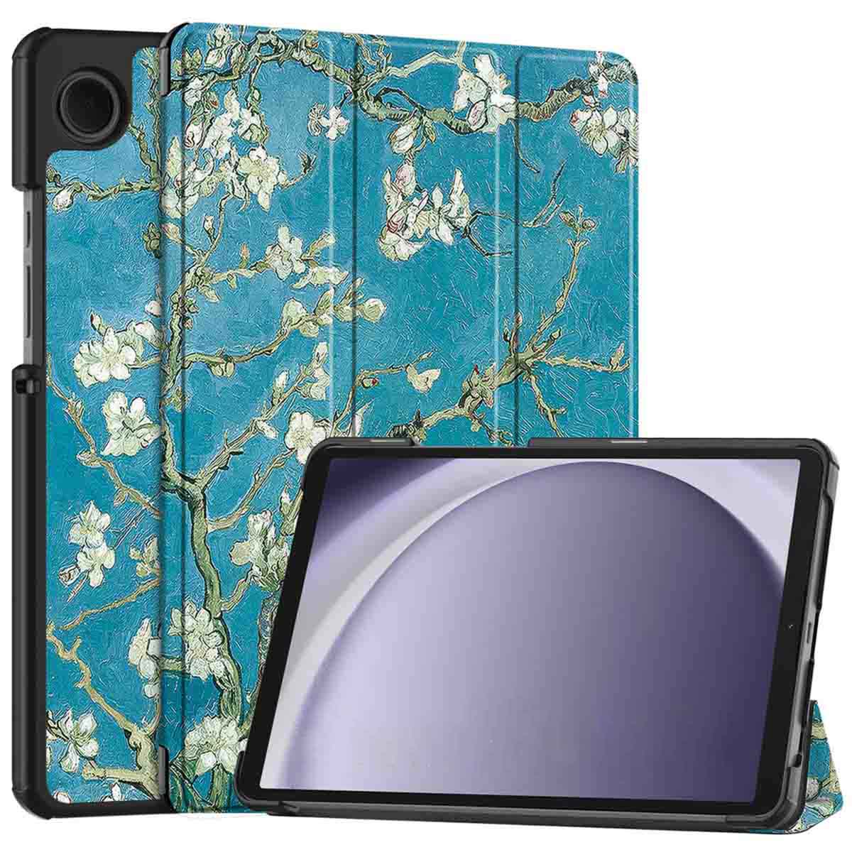 imoshion Design Trifold Bookcase voor de Samsung Galaxy Tab A11 / A9 8.7 inch - Green Plant