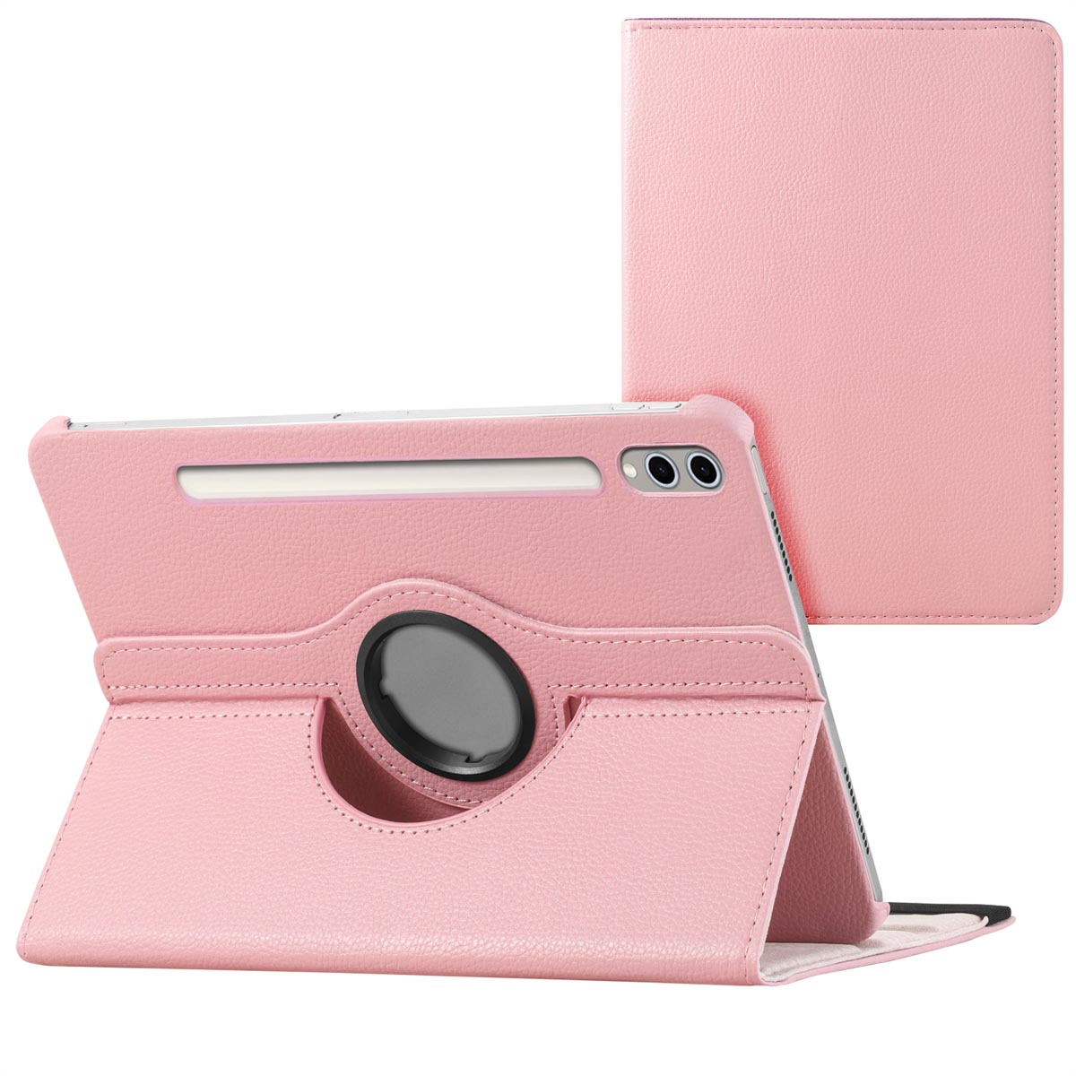 imoshion 360° draaibare Bookcase voor de Samsung Galaxy Tab S10 Plus / Tab S9 FE Plus / Tab S9 Plus - Roze