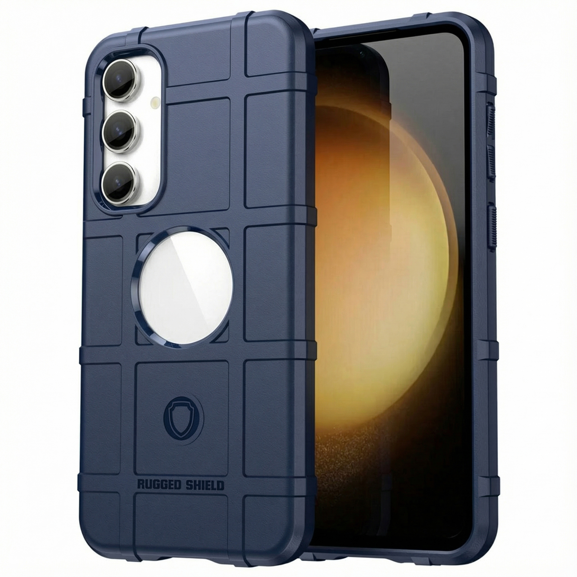 imoshion Coque Rugged Shield Samsung Galaxy S23 FE - Bleu foncé