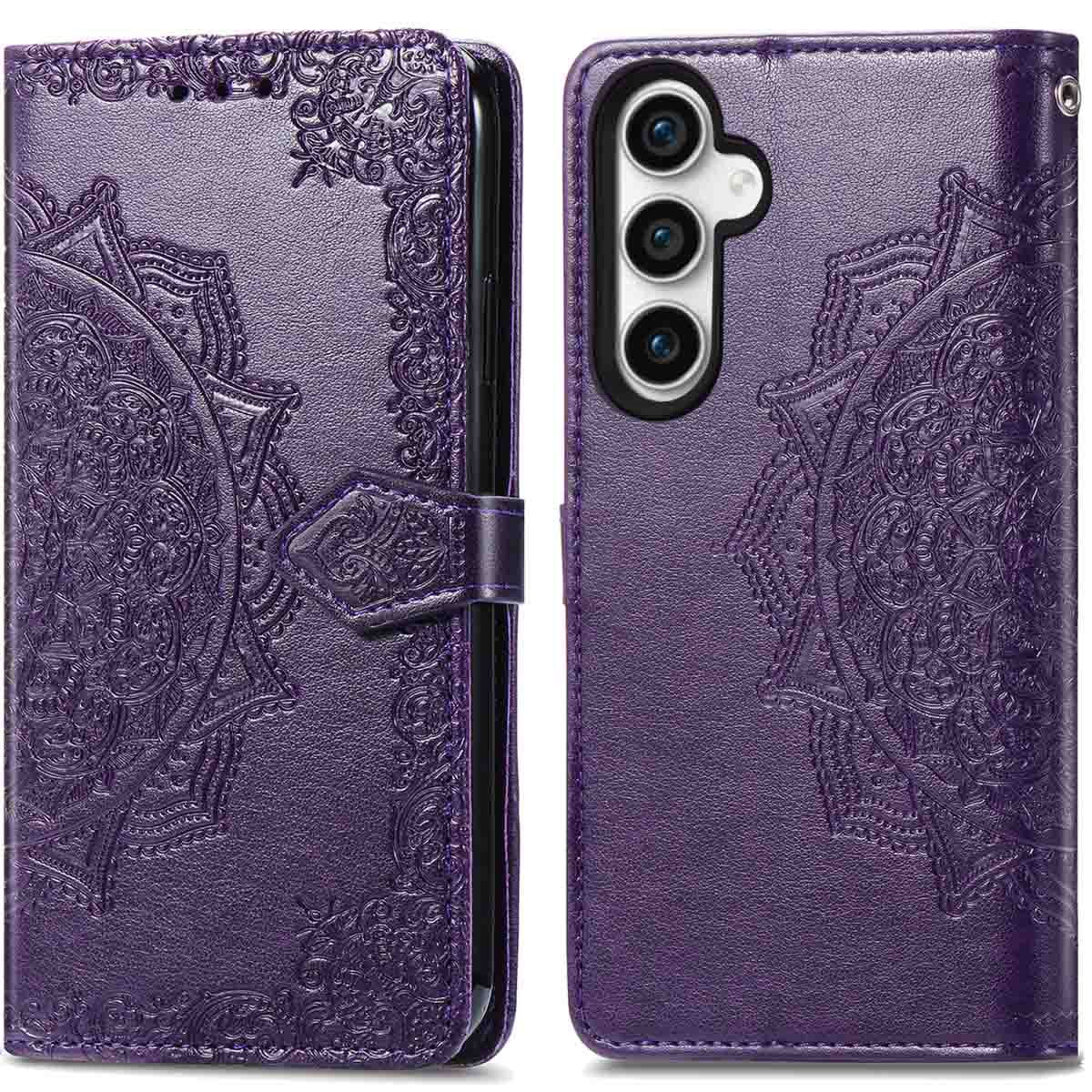 imoshion Mandala Bookcase voor de Samsung Galaxy S23 FE - Paars