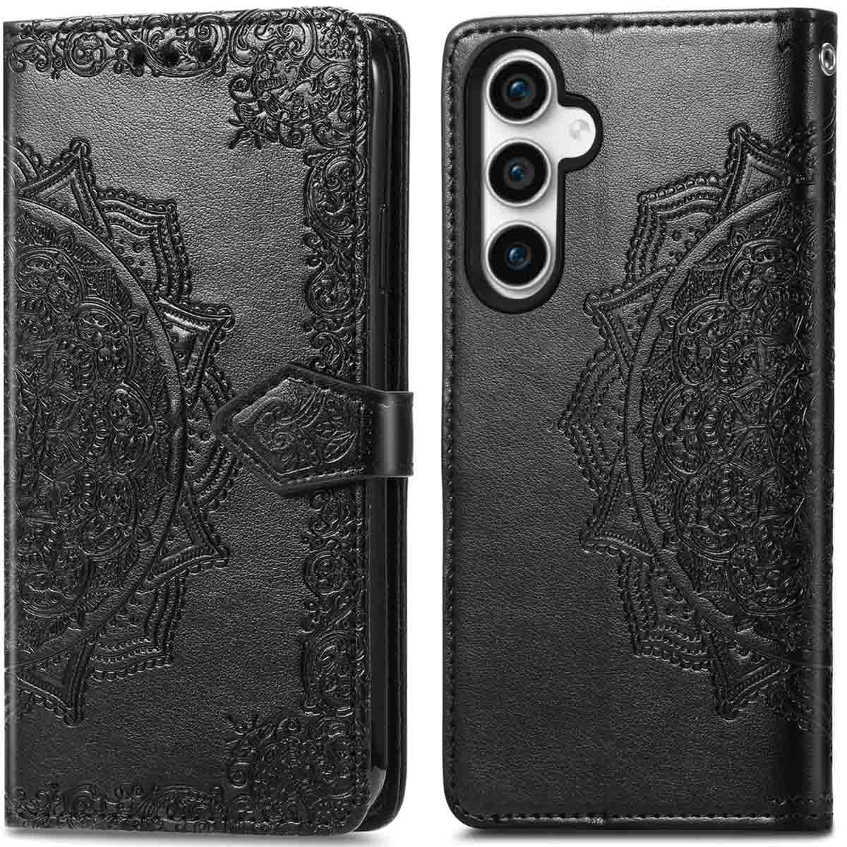 imoshion Mandala Bookcase voor de Samsung Galaxy S23 FE - Zwart
