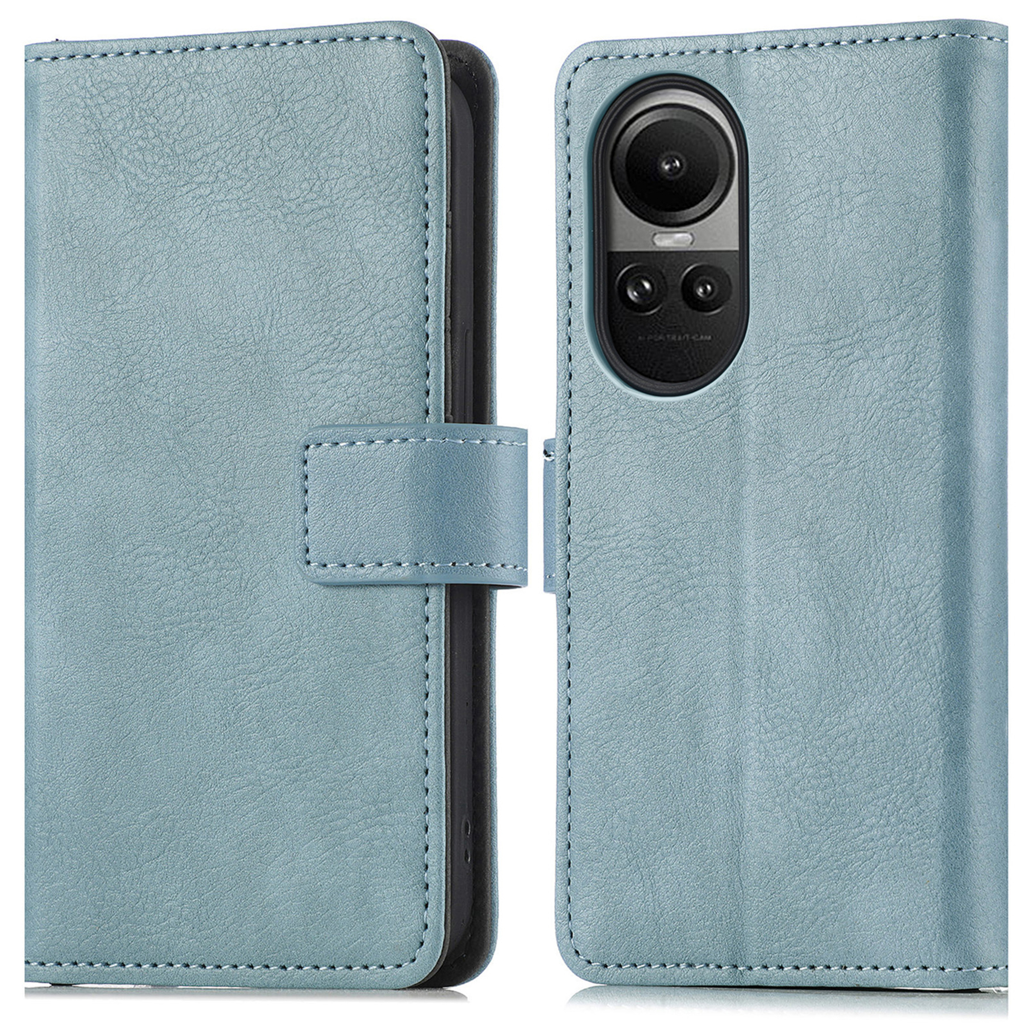 imoshion Luxe Bookcase voor de Oppo Reno 10 / 10 Pro - Lichtblauw
