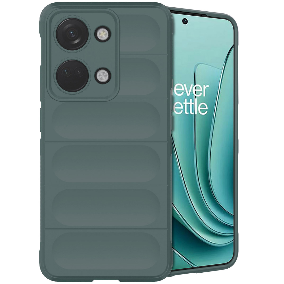 imoshion EasyGrip Backcover voor de OnePlus Nord 3 - Donkergroen