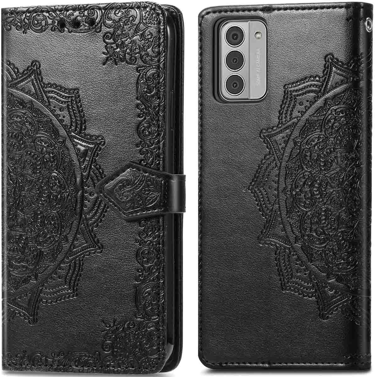 imoshion Mandala Bookcase voor de Nokia G42 - Zwart