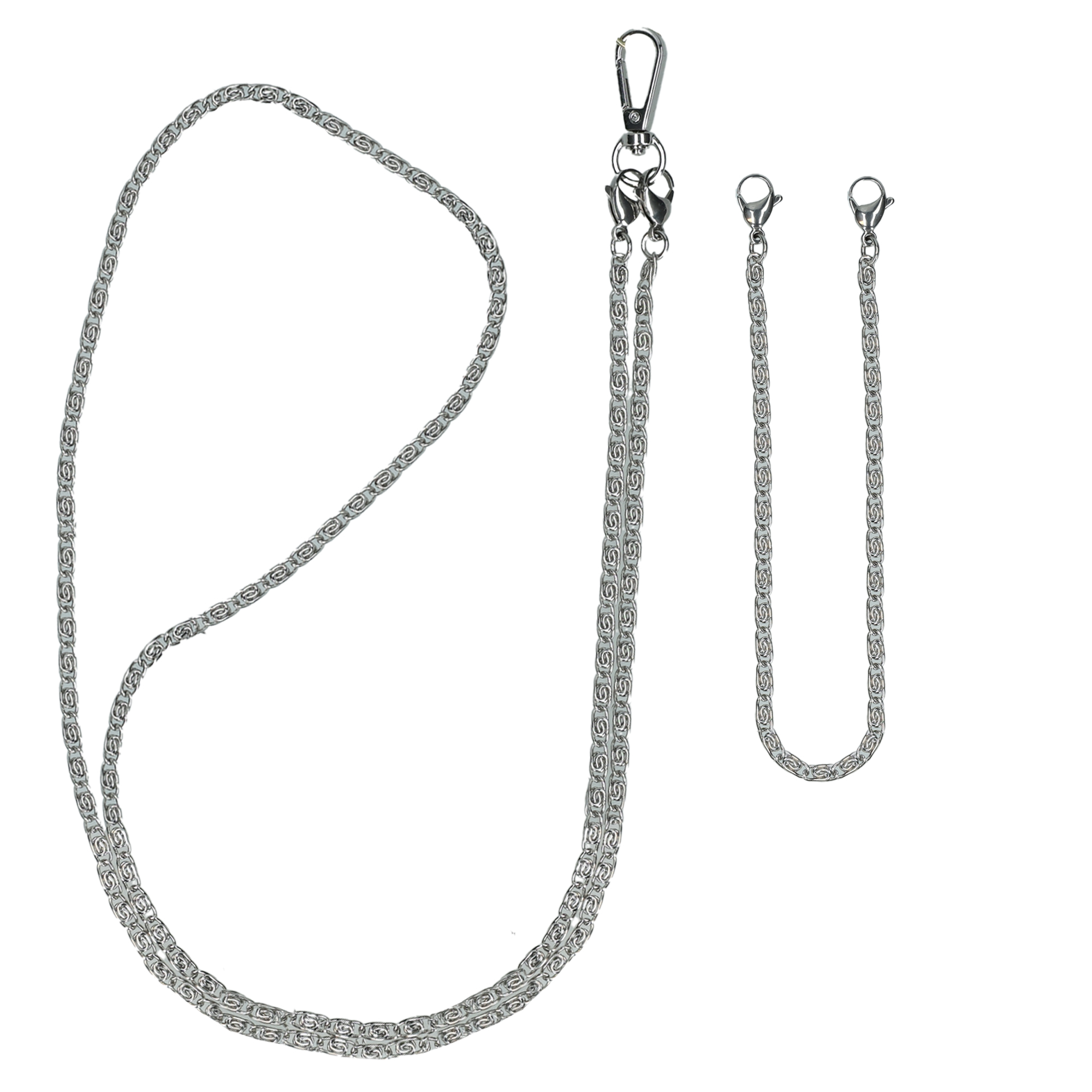 Selencia Universeel telefoonkoord ketting - Zilver