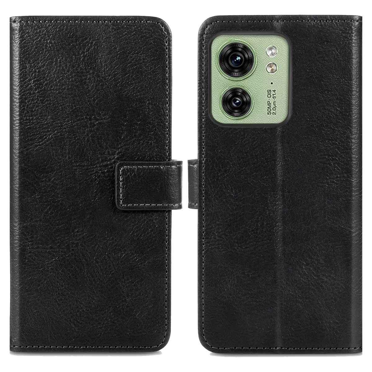 imoshion Luxe Bookcase voor de Motorola Edge 40 - Zwart