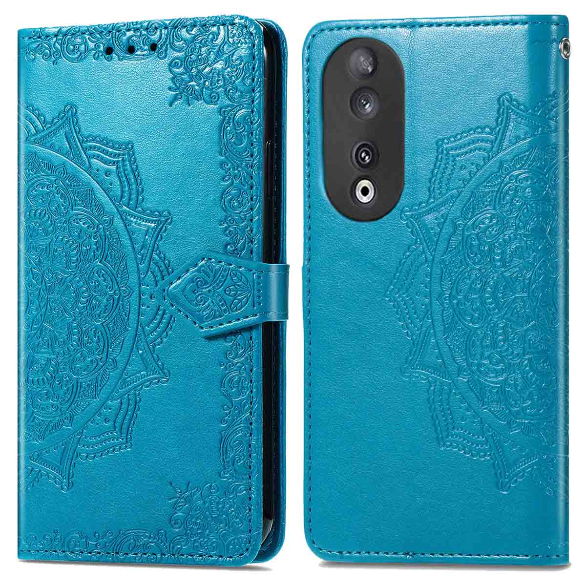 imoshion Mandala Bookcase voor de Honor 90 - Turquoise