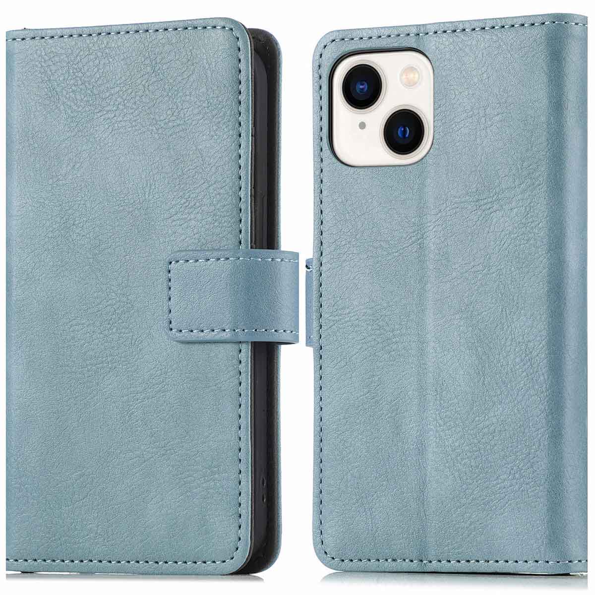 imoshion Luxe Bookcase voor de Apple iPhone 15 - Lichtblauw