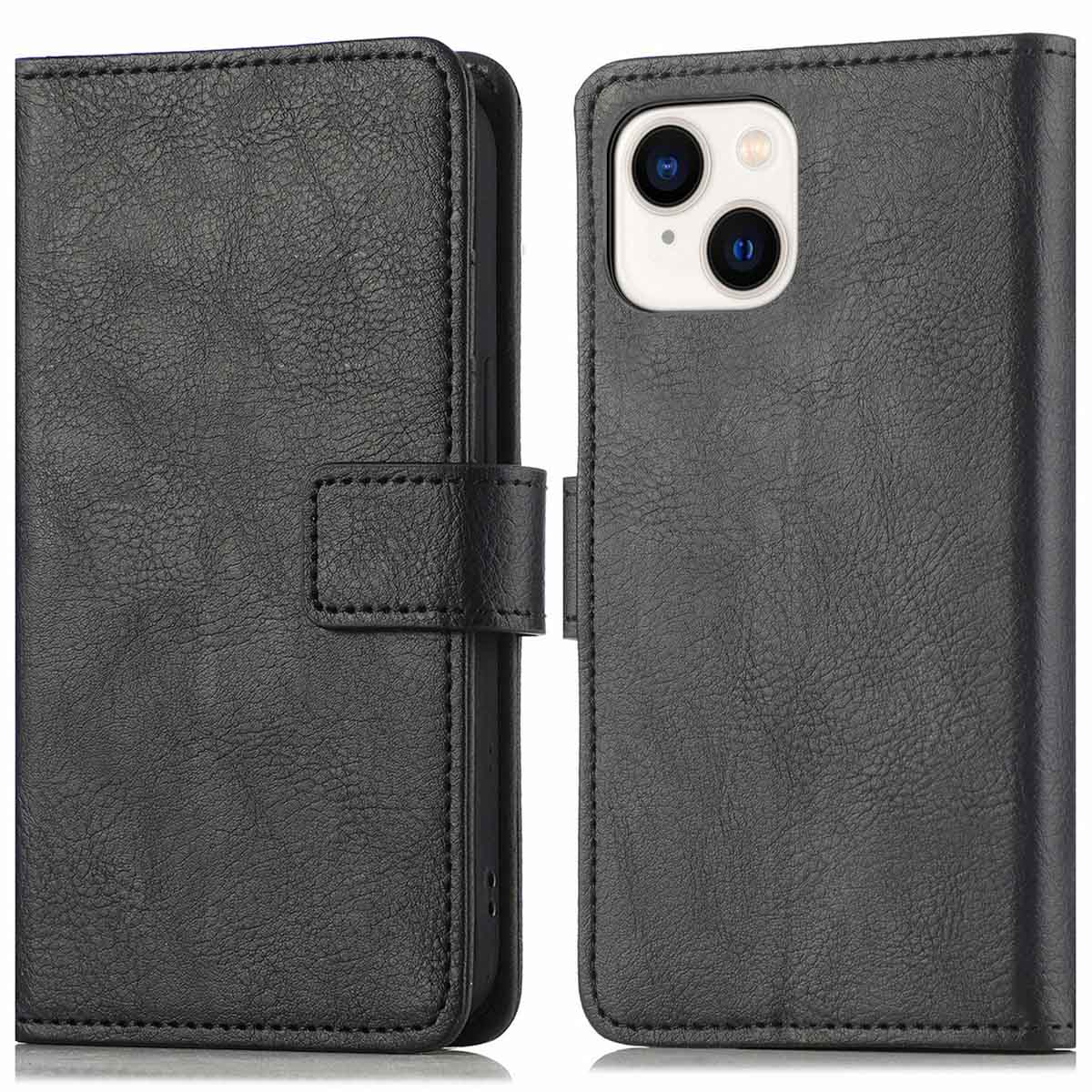 imoshion Luxe Bookcase voor de Apple iPhone 15 - Zwart