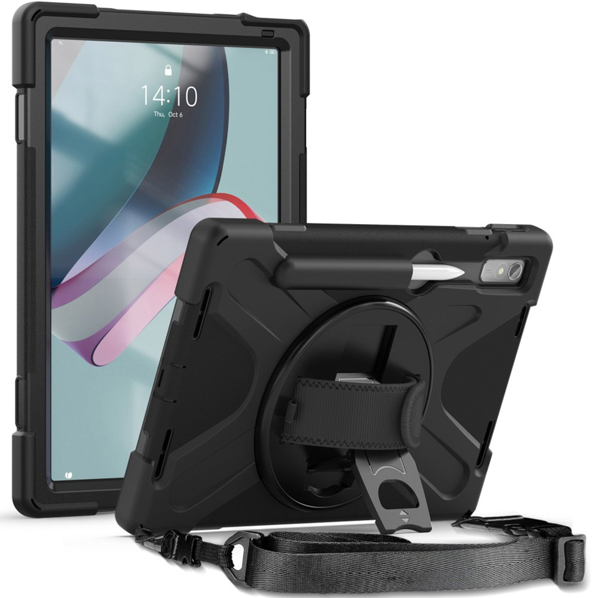 imoshion Coque tablette avec dragonne pour Lenovo Tab P11 Pro - Noir