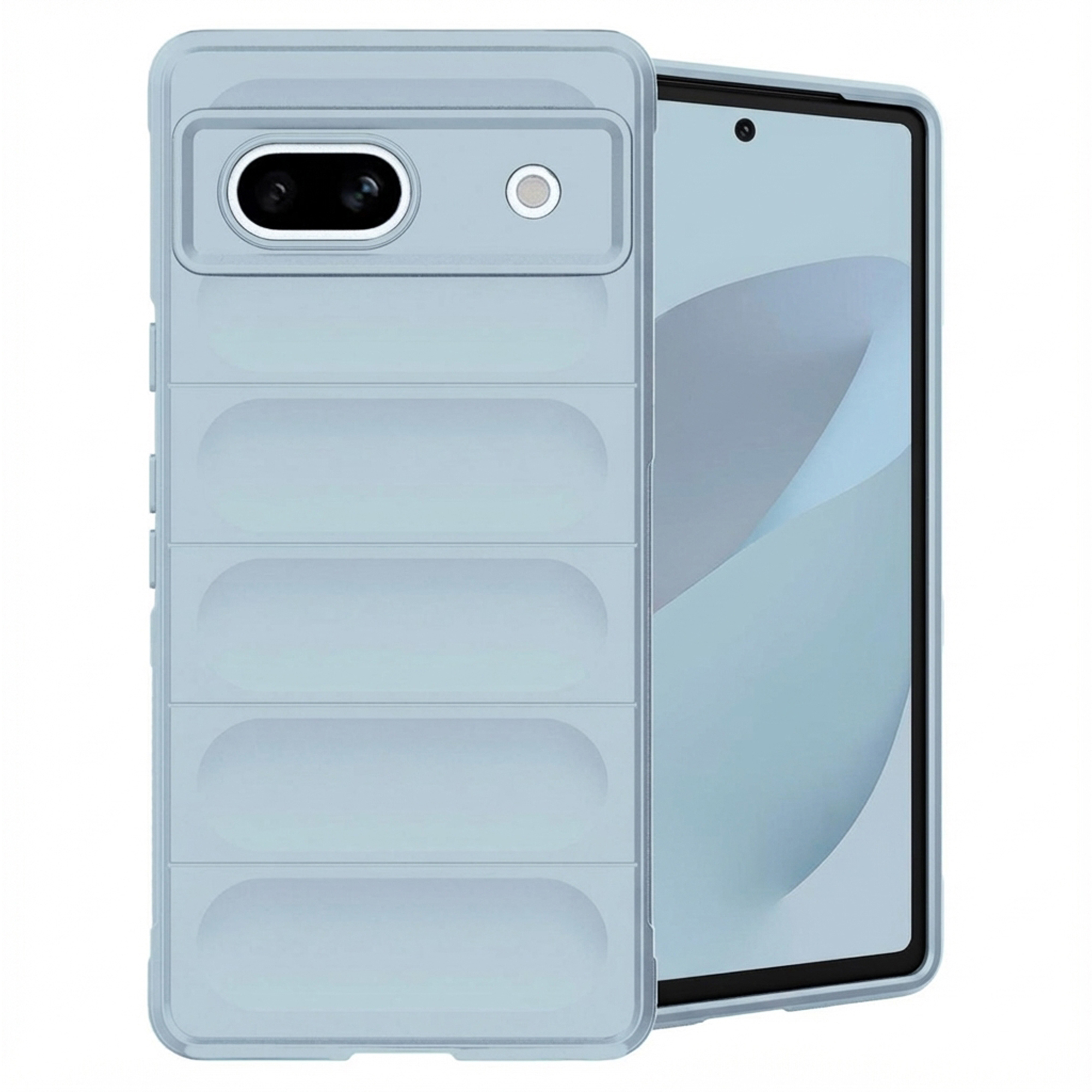 imoshion EasyGrip Backcover voor de Google Pixel 7a - Lichtblauw