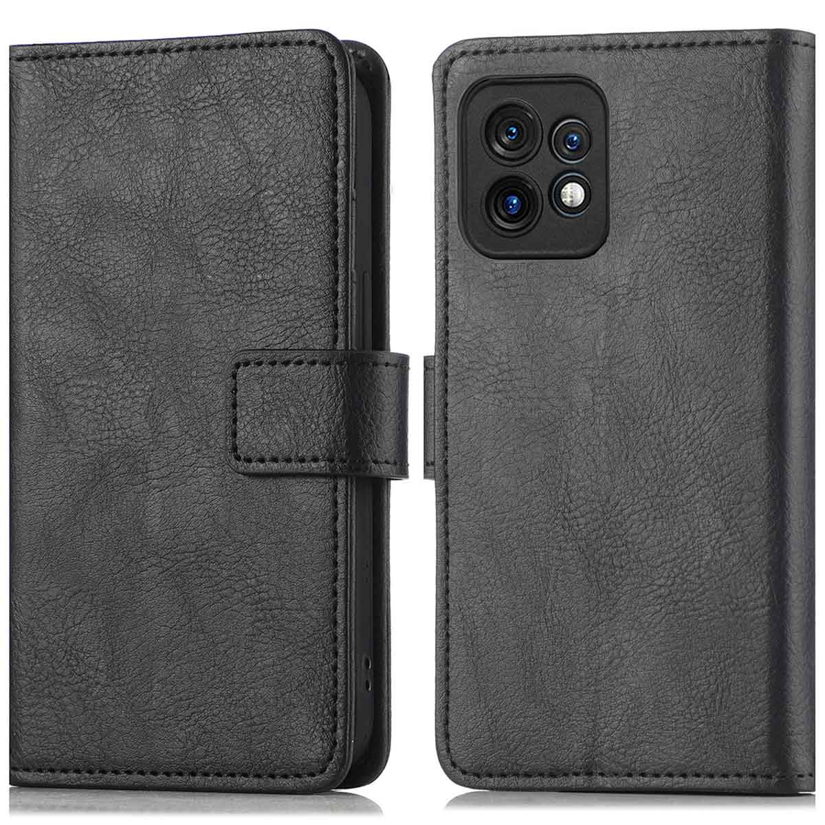 imoshion Luxe Bookcase voor de Motorola Edge 40 Pro - Zwart