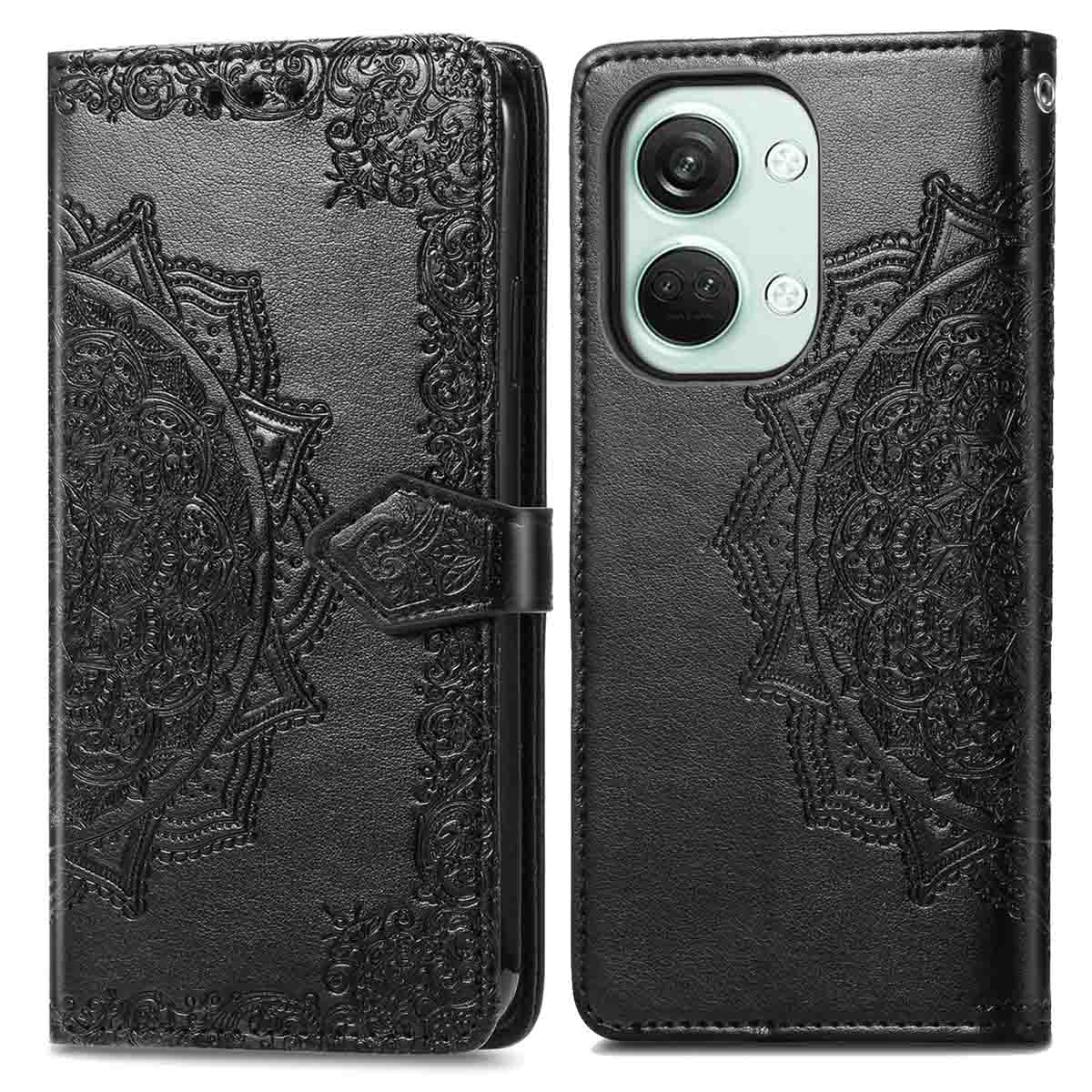imoshion Mandala Bookcase voor de OnePlus Nord 3 - Zwart