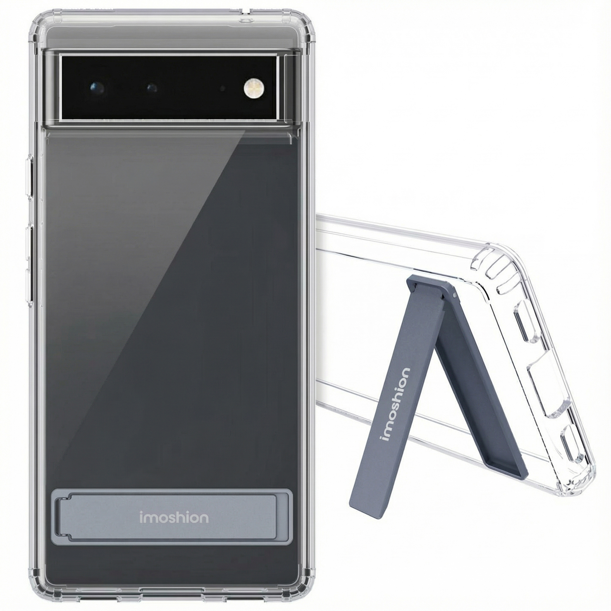 imoshion Coque Stand Google Pixel 6a - Transparent