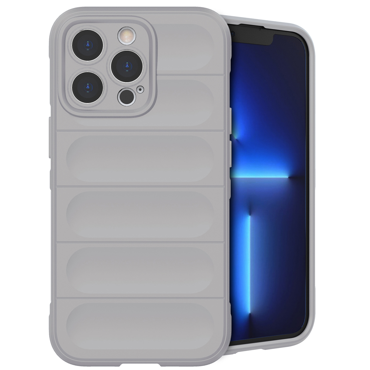 imoshion EasyGrip Backcover Apple iPhone 13 Pro - Gris