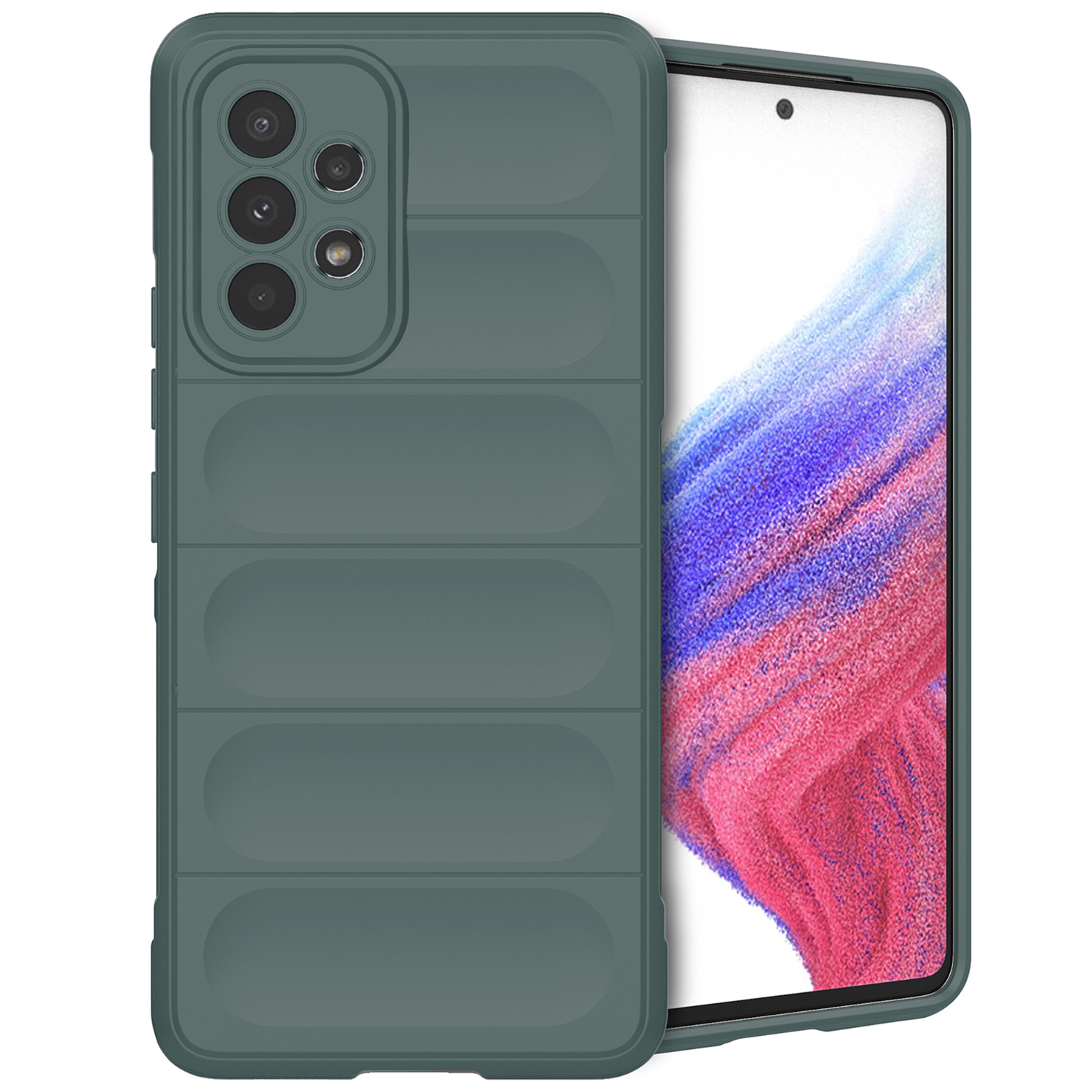imoshion EasyGrip Backcover voor de Samsung Galaxy A53 - Donkergroen
