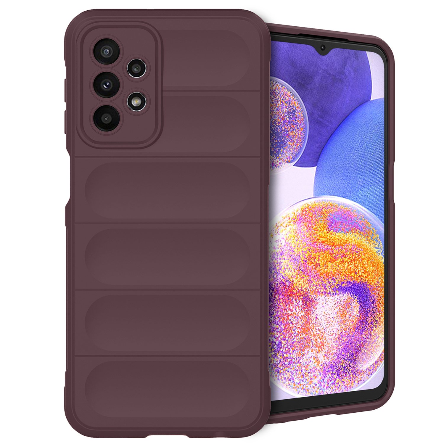 imoshion EasyGrip Backcover voor de Samsung Galaxy A23 (5G) - Aubergine