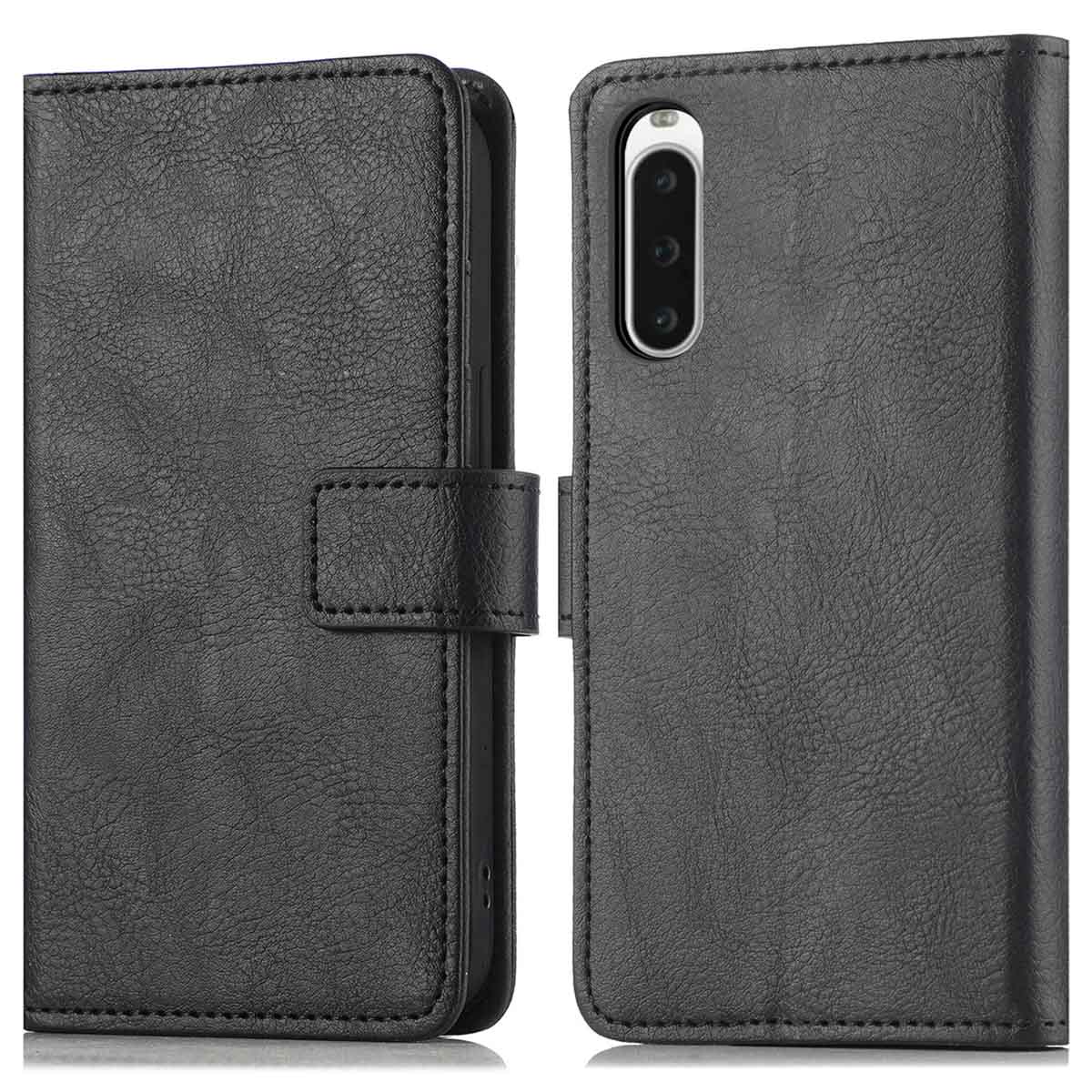 imoshion Luxe Bookcase voor de Sony Xperia 10 V - Zwart
