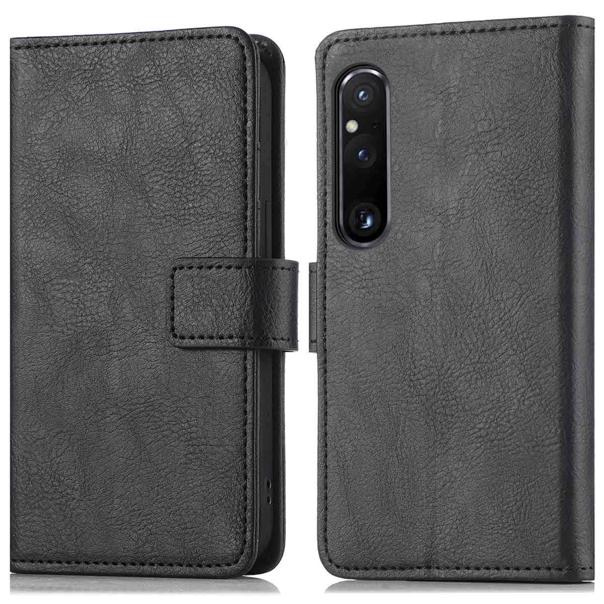 imoshion Luxe Bookcase voor de Sony Xperia 1 V - Zwart
