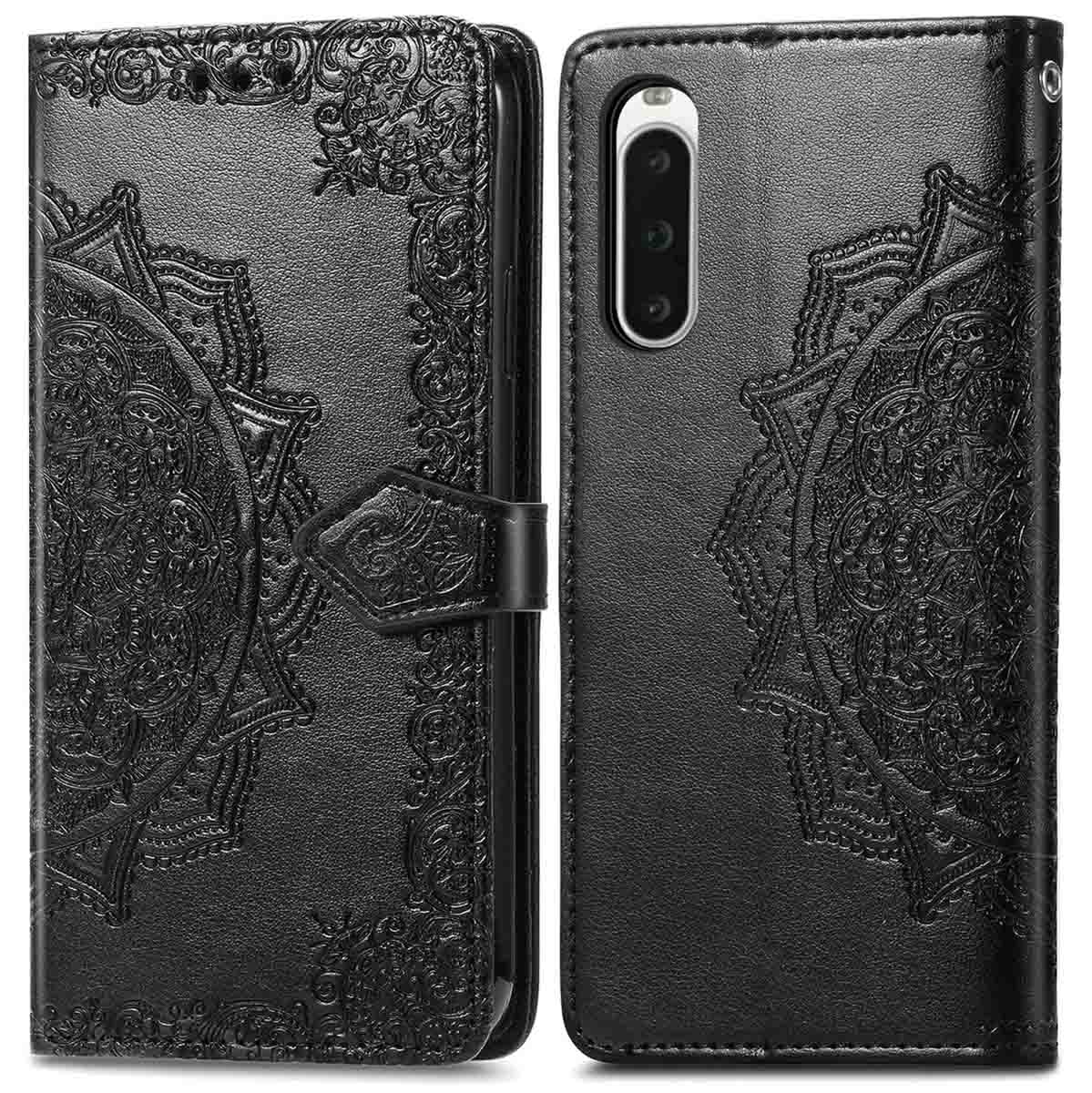 imoshion Mandala Bookcase voor de Sony Xperia 10 V - Zwart