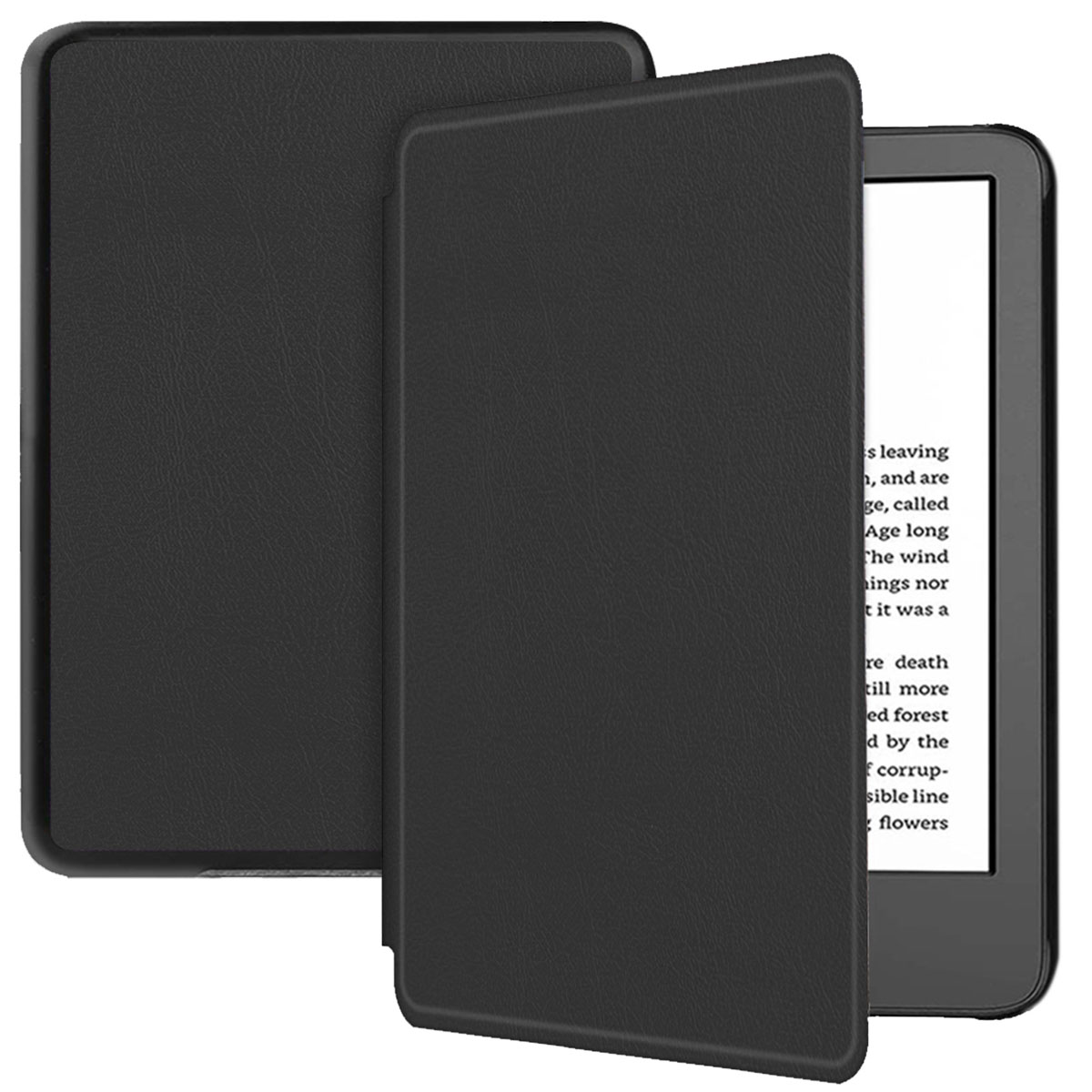 imoshion Slim Hard Case Bookcase voor de Amazon Kindle (2024) / Amazon Kindle (2022) 11th gen - Zwart