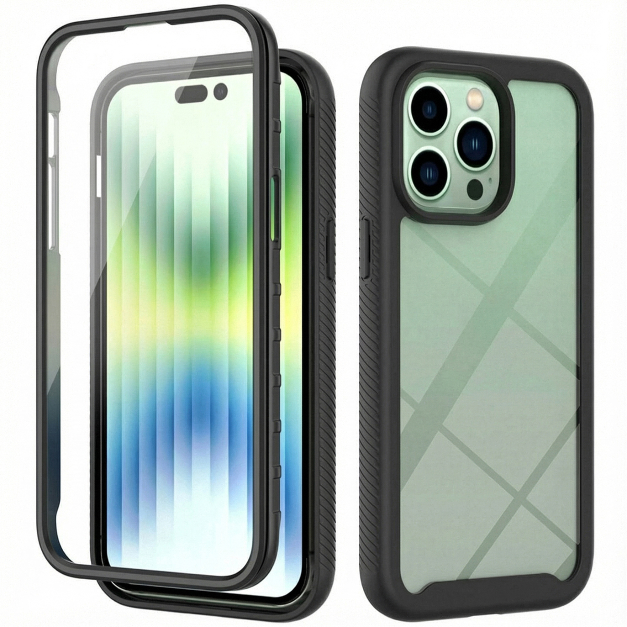 imoshion 360° Full Protective Case voor de Apple iPhone 14 Pro Max - Zwart