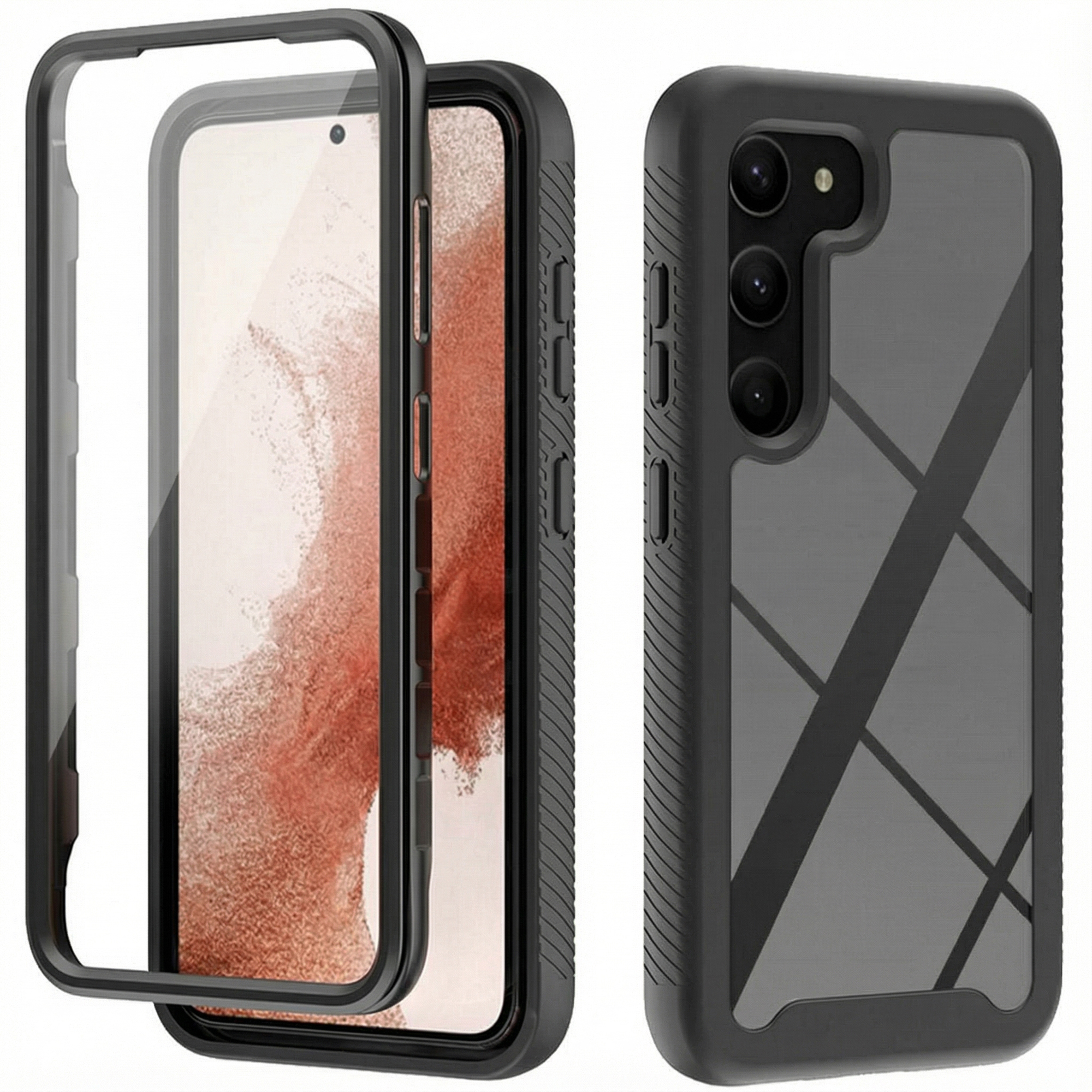 imoshion 360° Full Protective Case voor de Samsung Galaxy S23 - Zwart
