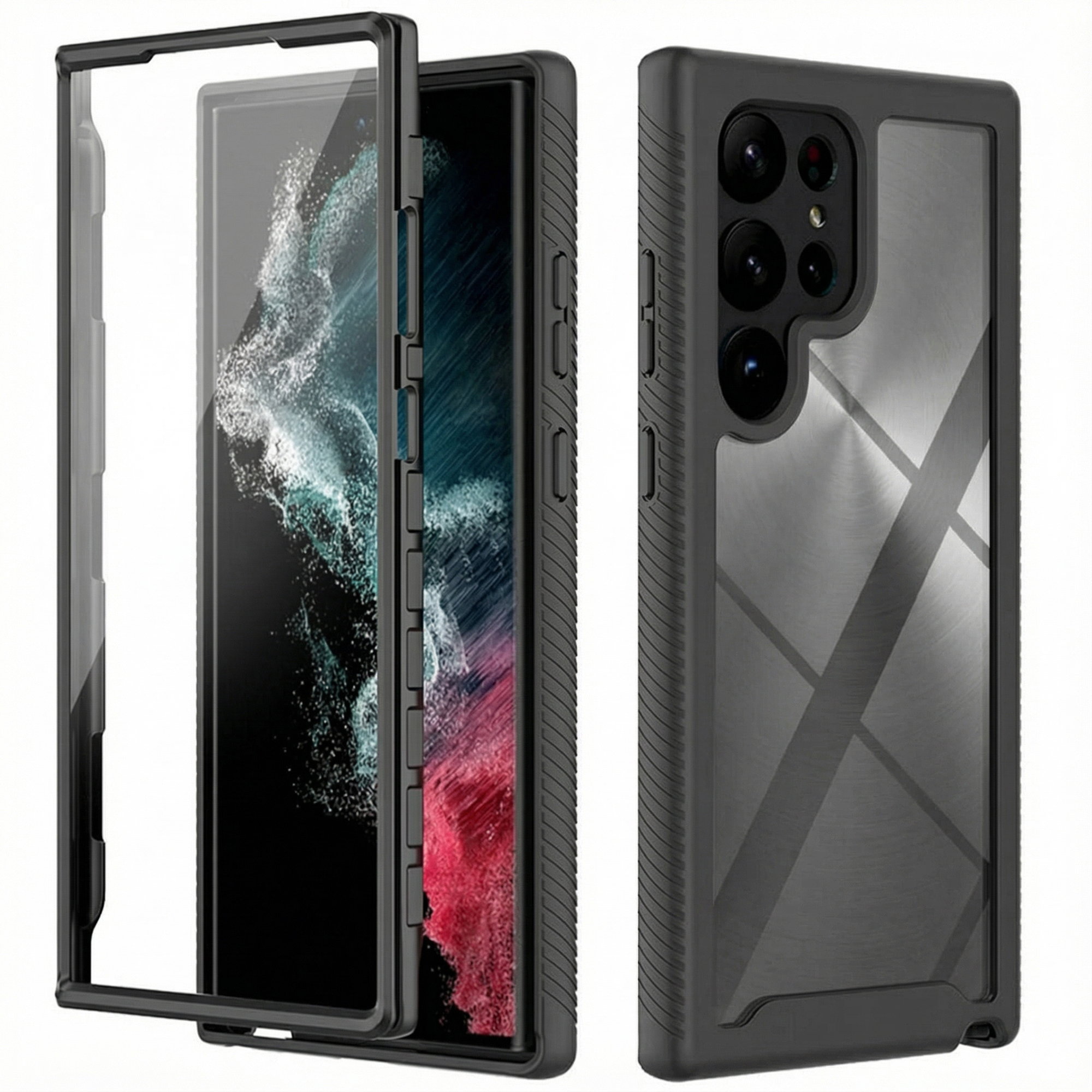 imoshion Coque 360° Full Protective Samsung Galaxy S23 Ultra - Noir