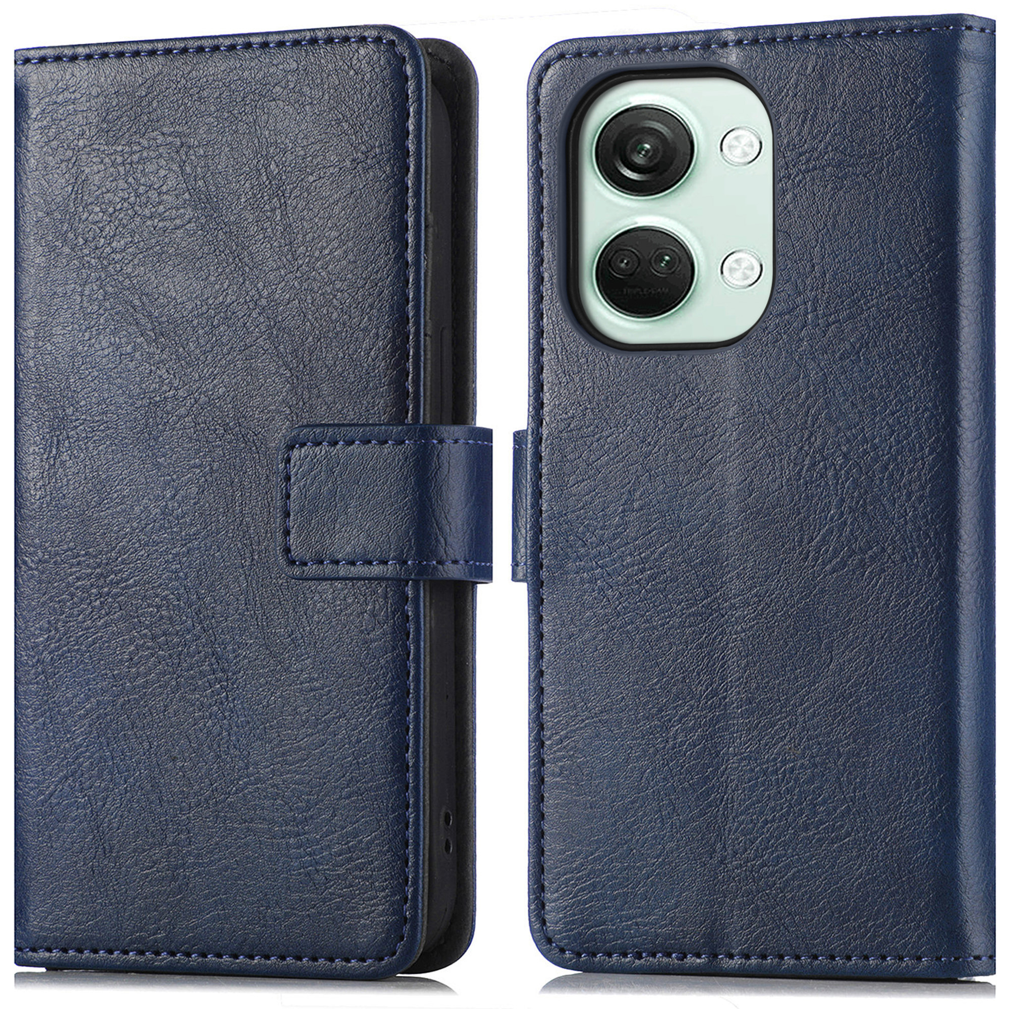 imoshion Luxe Bookcase voor de OnePlus Nord 3 - Donkerblauw