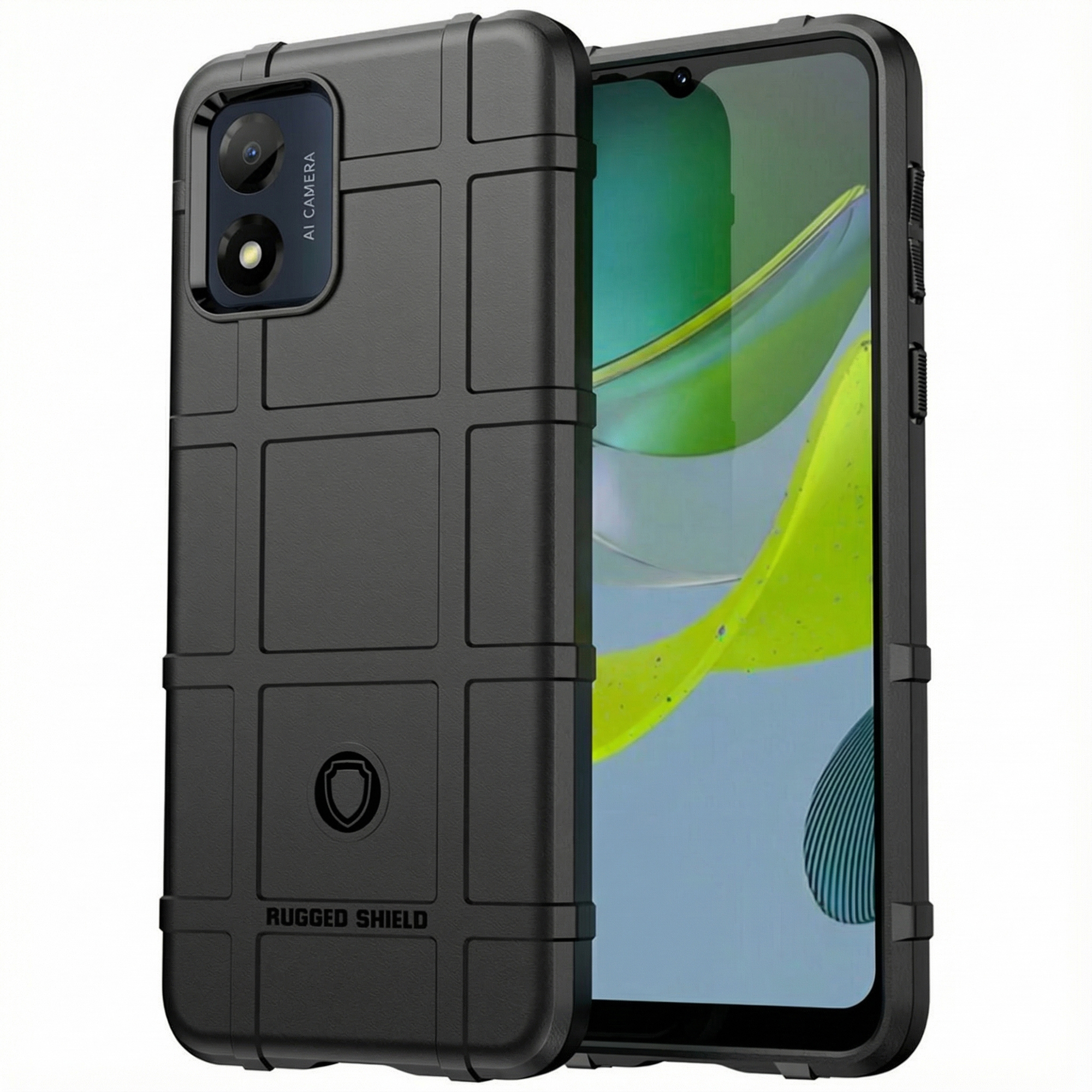imoshion Rugged Shield Backcover voor de Motorola Moto E13 - Zwart