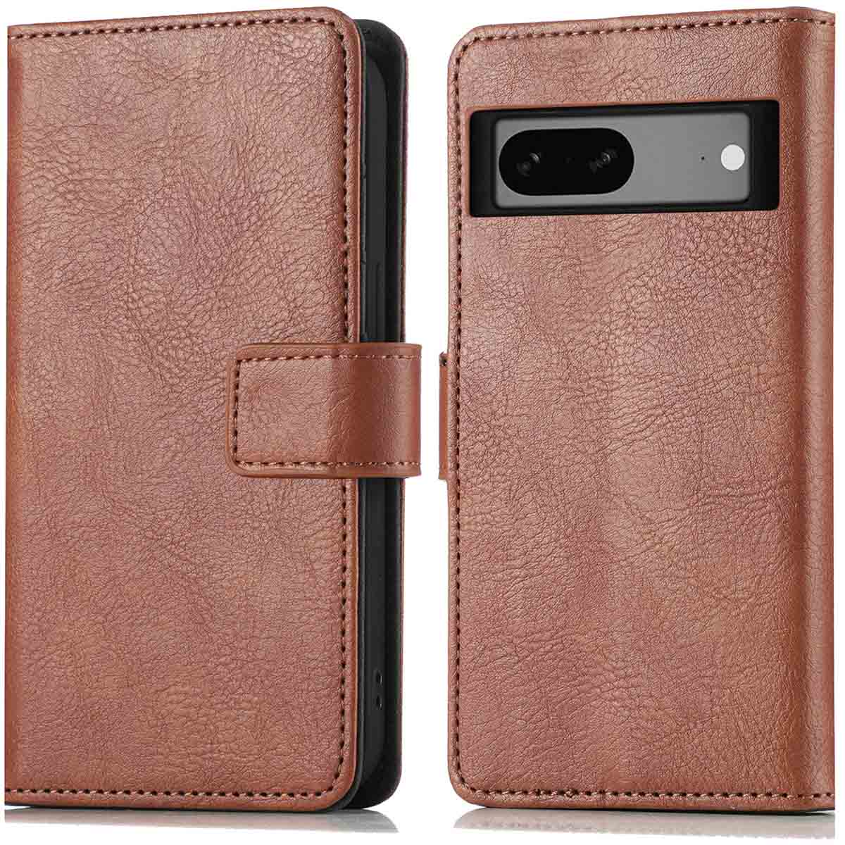 imoshion Luxe Bookcase voor de Google Pixel 7a - Bruin