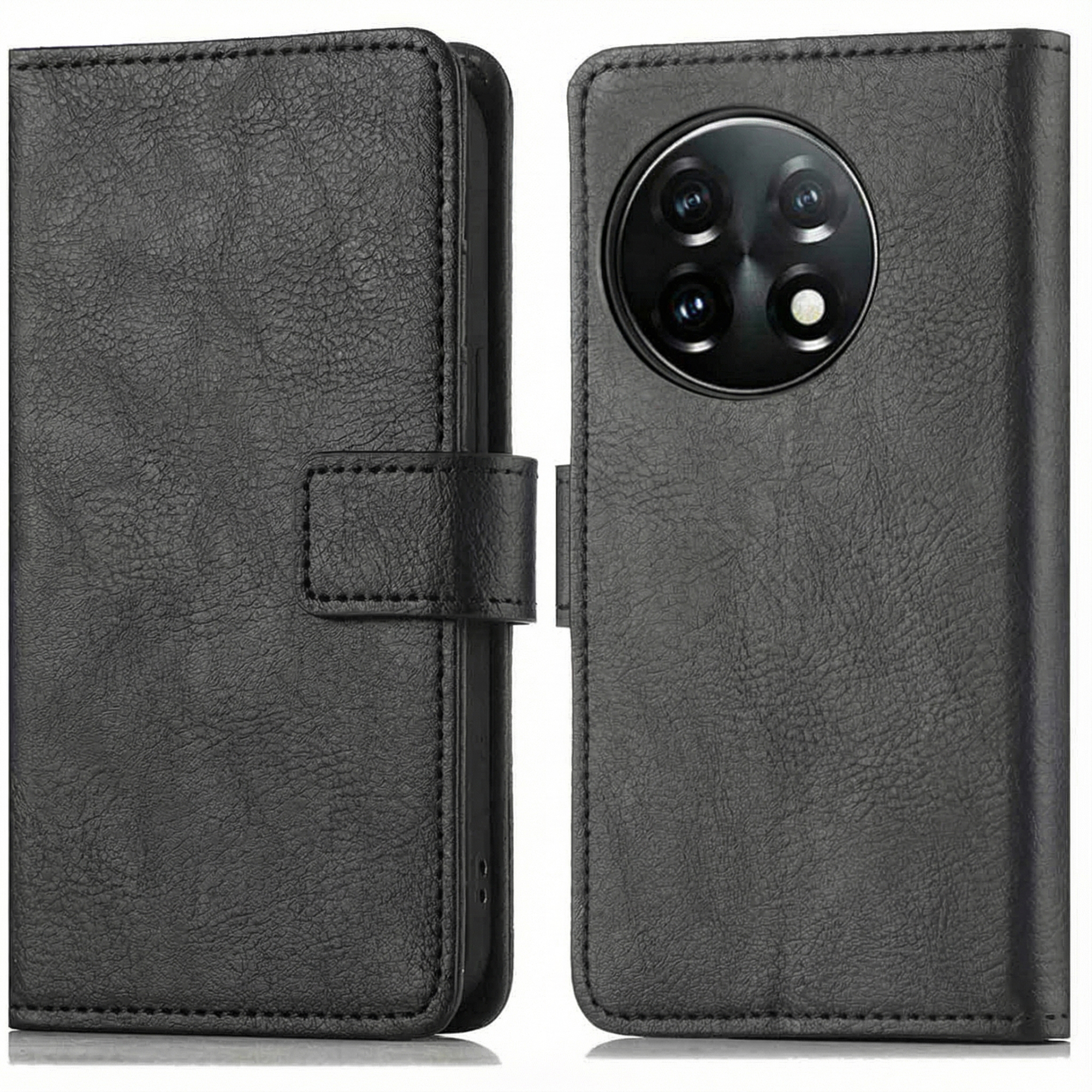 imoshion Luxe Bookcase voor de OnePlus 11 - Zwart