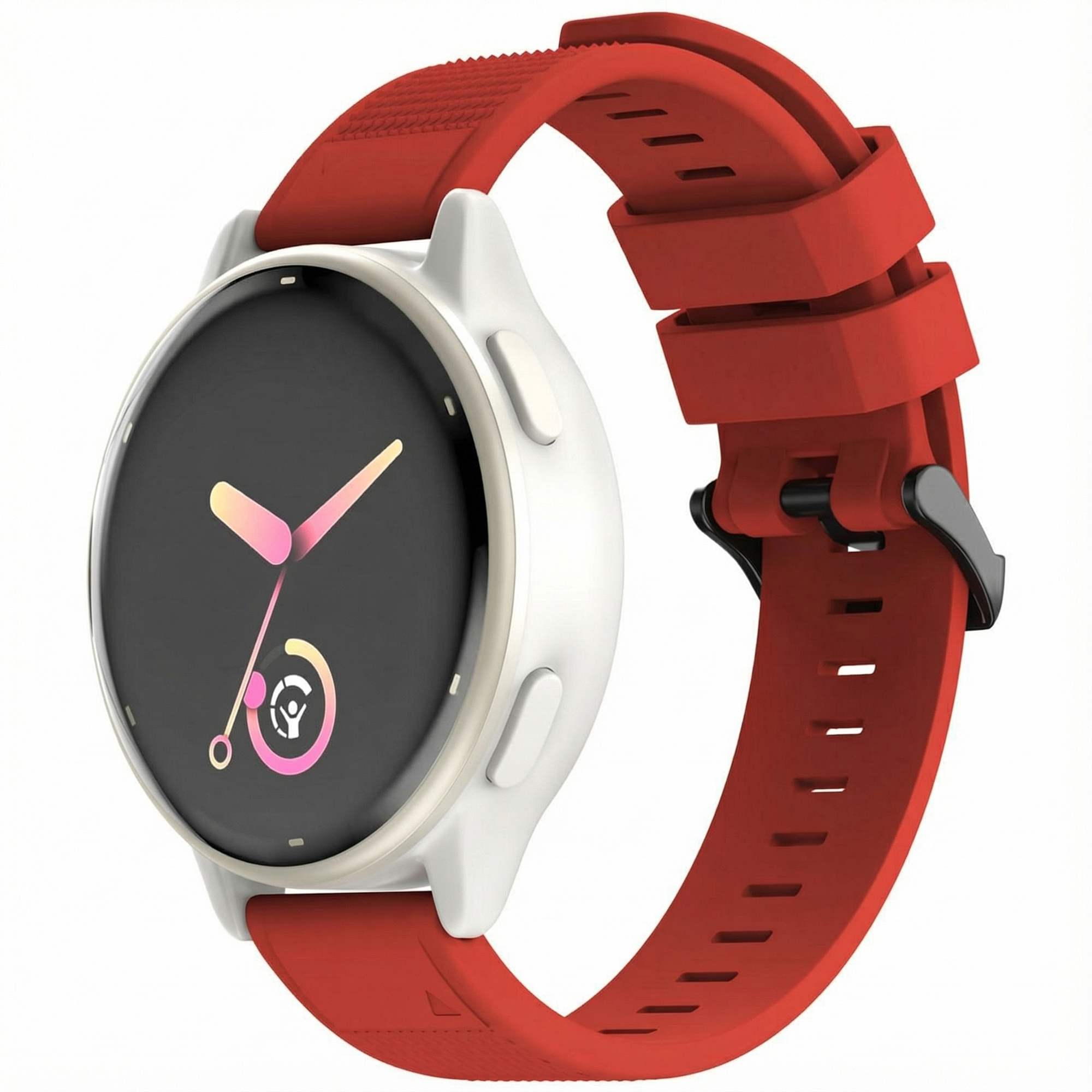 imoshion QuickFit® Siliconen bandje - Garmin 22 mm aansluiting - Rood