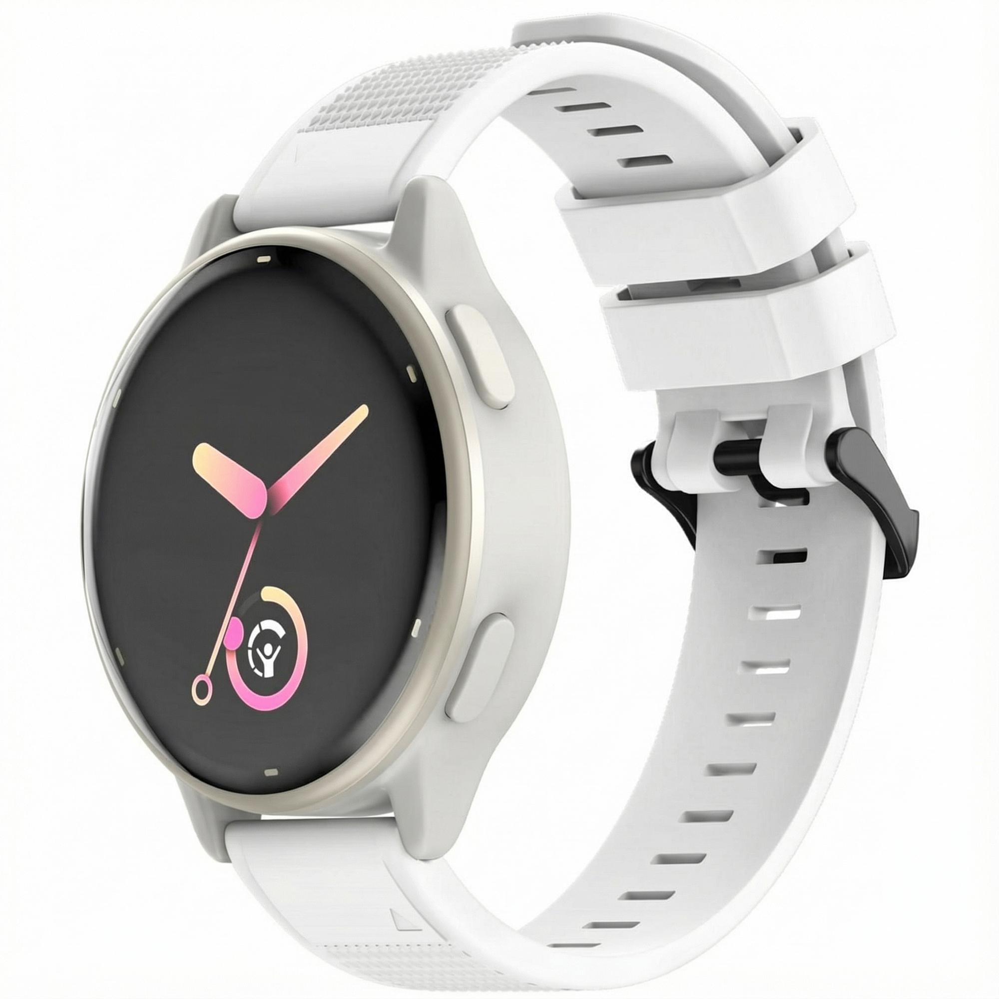 imoshion QuickFit® Siliconen bandje - Garmin 22 mm aansluiting - Wit