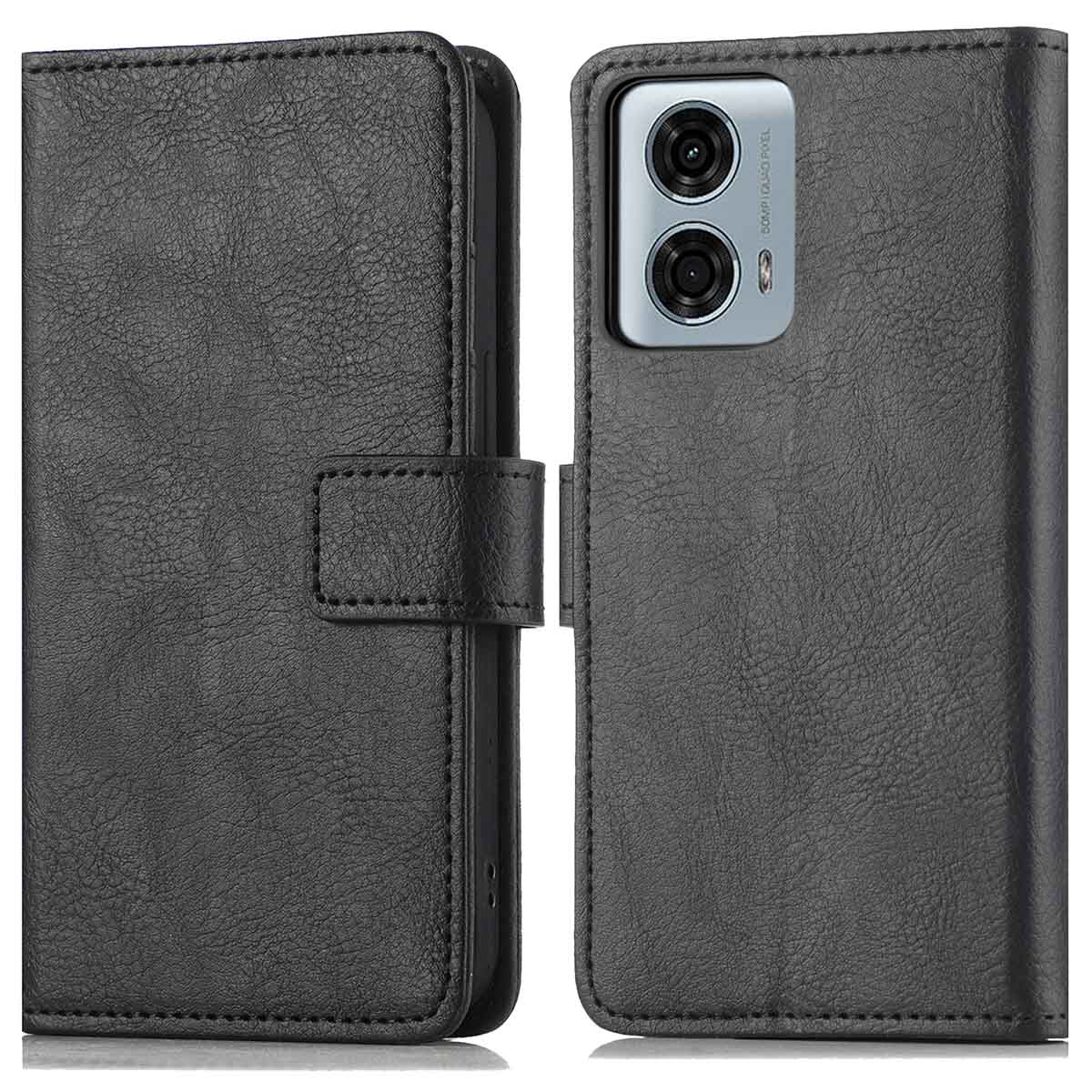 imoshion Luxe Bookcase voor de Motorola Moto G24 Power - Zwart