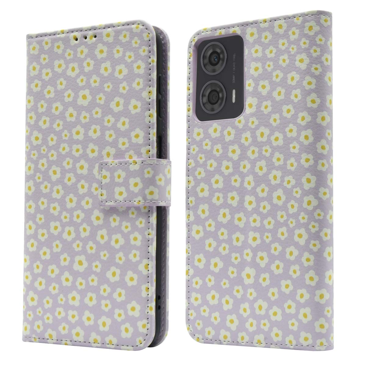 imoshion Design Bookcase voor de Motorola Moto G24 Power - White Daisy